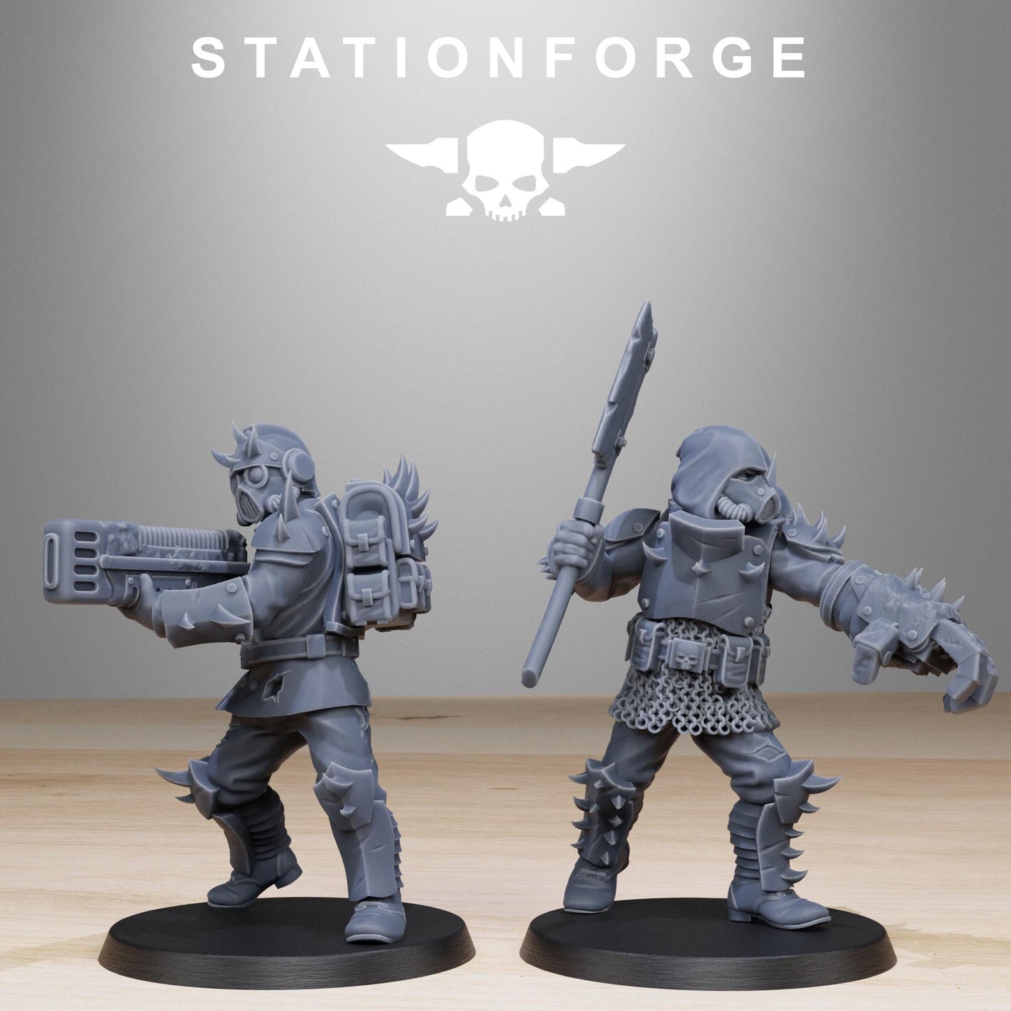 Corrupted Guard Infantry Builder Kit | Station Forge | Wargaming | Infantry | Soldiers