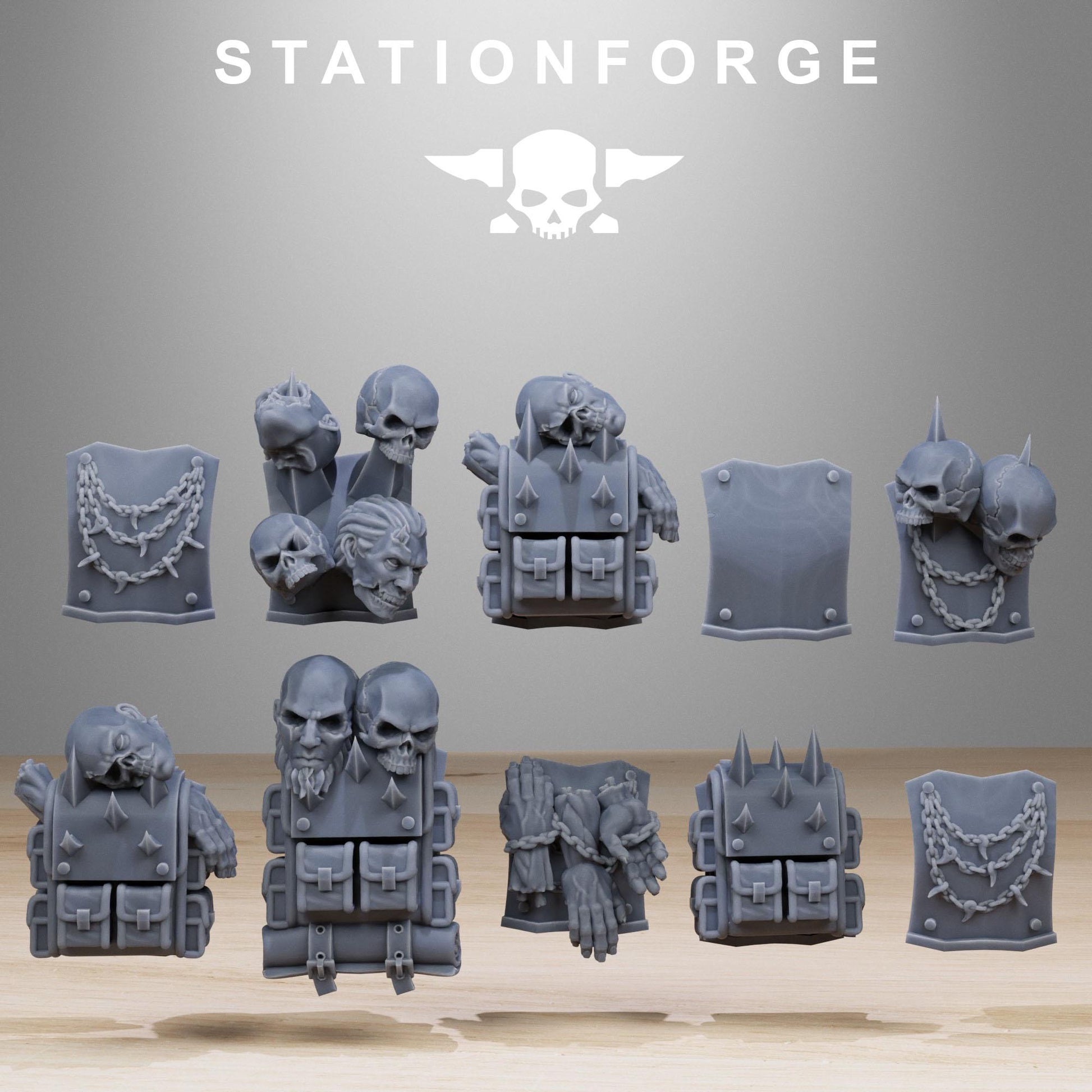 Corrupted Guard Infantry Builder Kit | Station Forge | Wargaming | Infantry | Soldiers