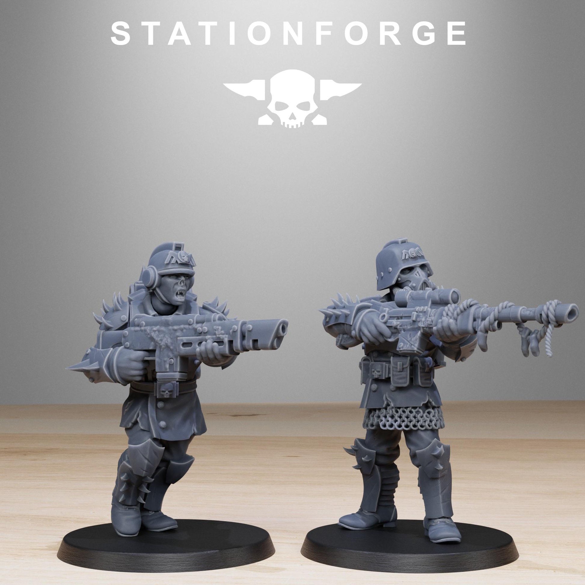 Corrupted Guard Infantry Builder Kit | Station Forge | Wargaming | Infantry | Soldiers