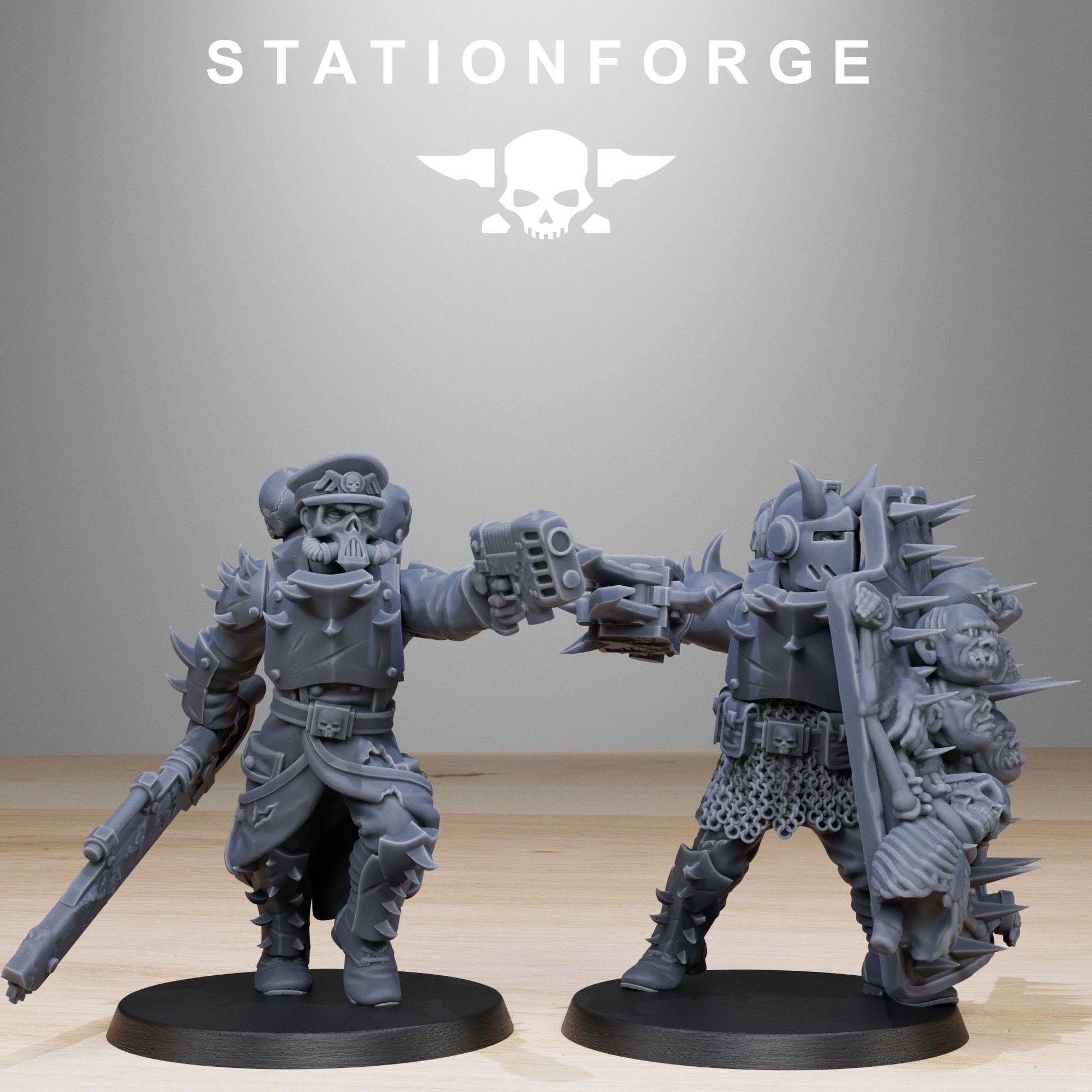 Corrupted Guard Infantry Builder Kit | Station Forge | Wargaming | Infantry | Soldiers