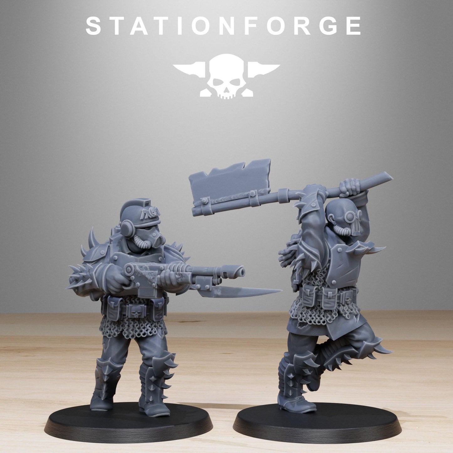 Corrupted Guard Infantry Builder Kit | Station Forge | Wargaming | Infantry | Soldiers