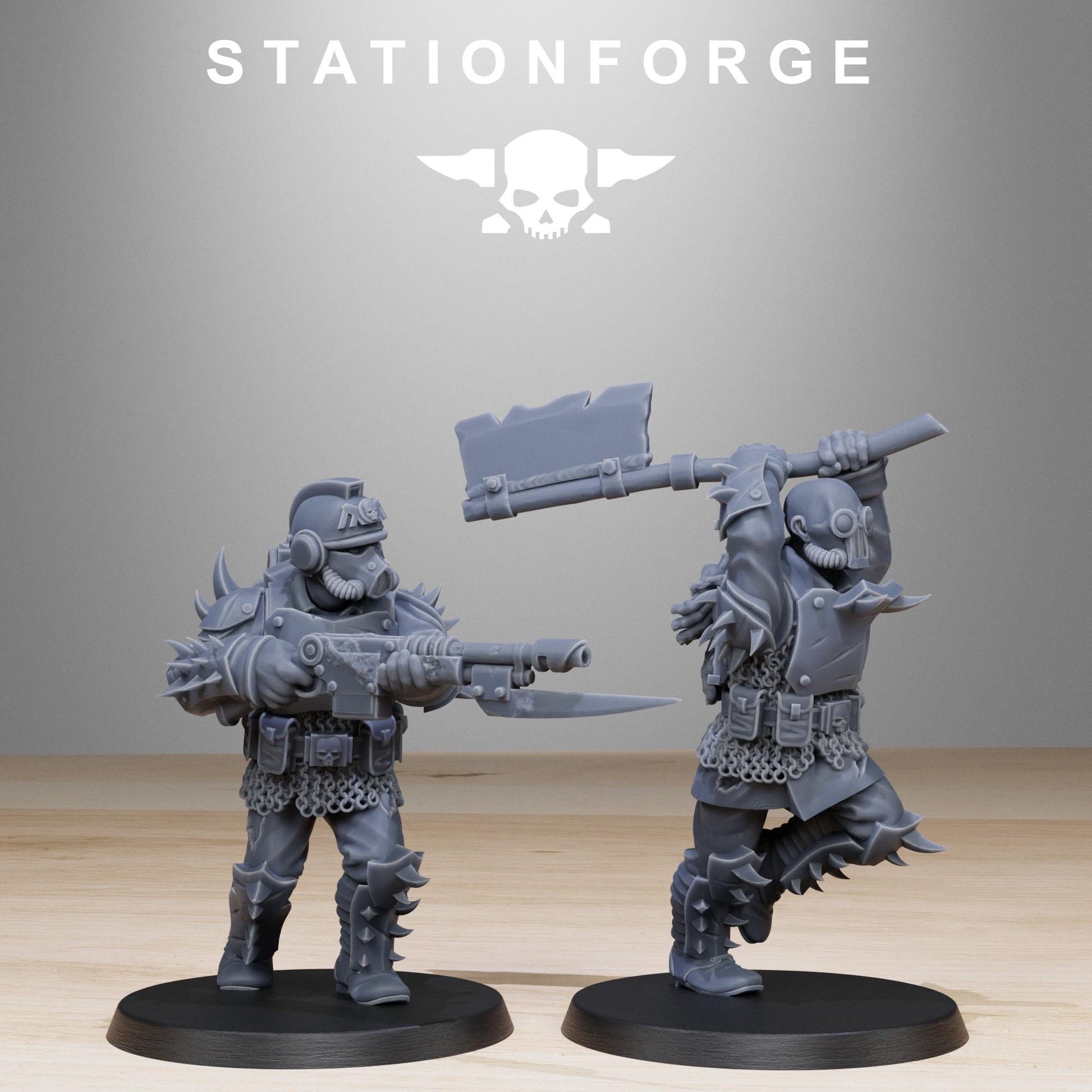 Corrupted Guard Infantry Builder Kit | Station Forge | Wargaming | Infantry | Soldiers