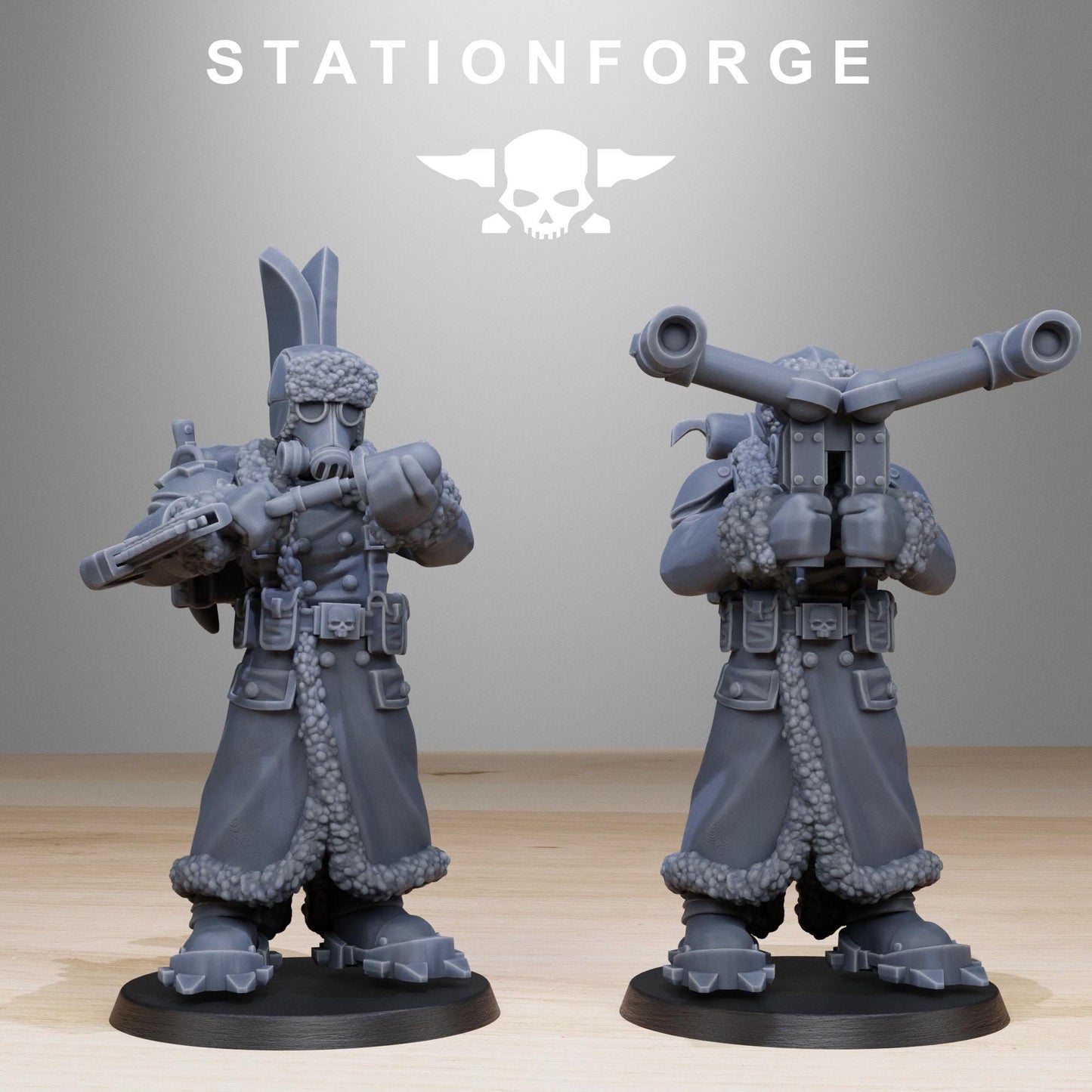 GrimGuard Frostwatch Skiers | Station Forge | Wargaming | Infantry | Soldiers