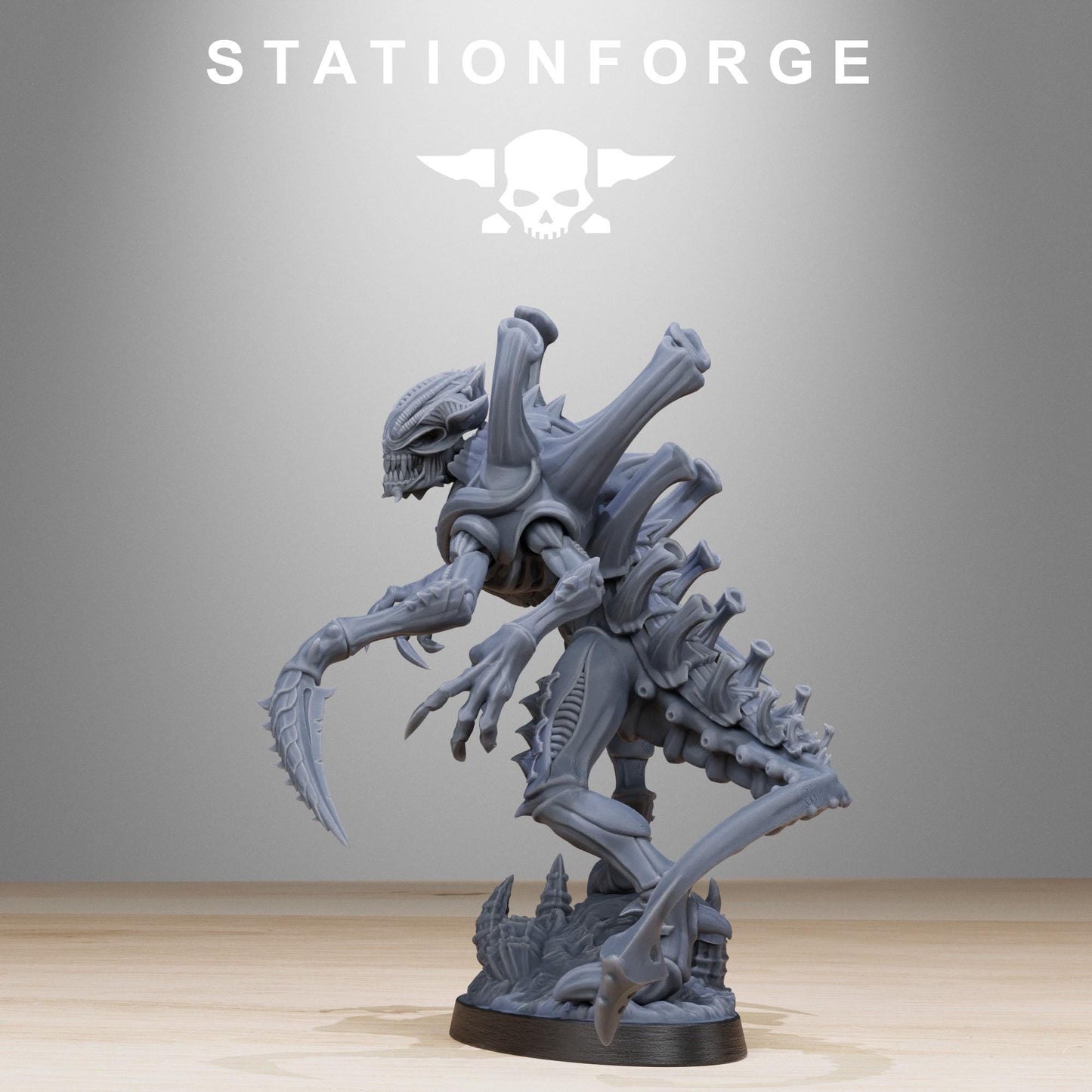 Xenarid Void Stalker | Station Forge | Wargaming | Alien Xenomorph | Alien Mortar Cannon Bug