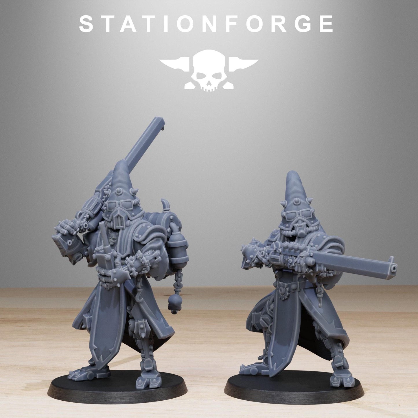 Scavenger Hooded Cultists | Station Forge | Wargaming | Tabletop miniatures | Grim dark future wargames