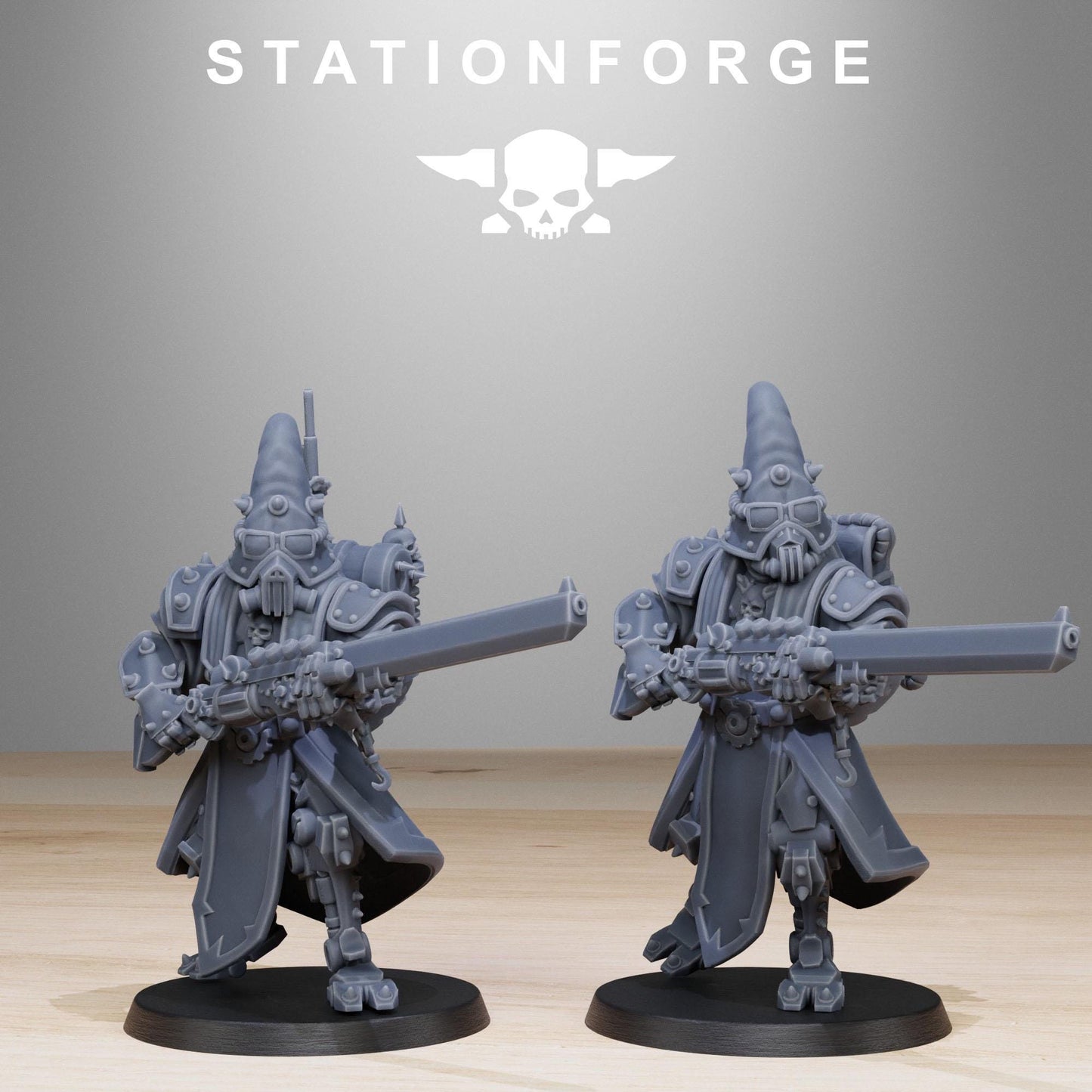 Scavenger Hooded Cultists | Station Forge | Wargaming | Tabletop miniatures | Grim dark future wargames