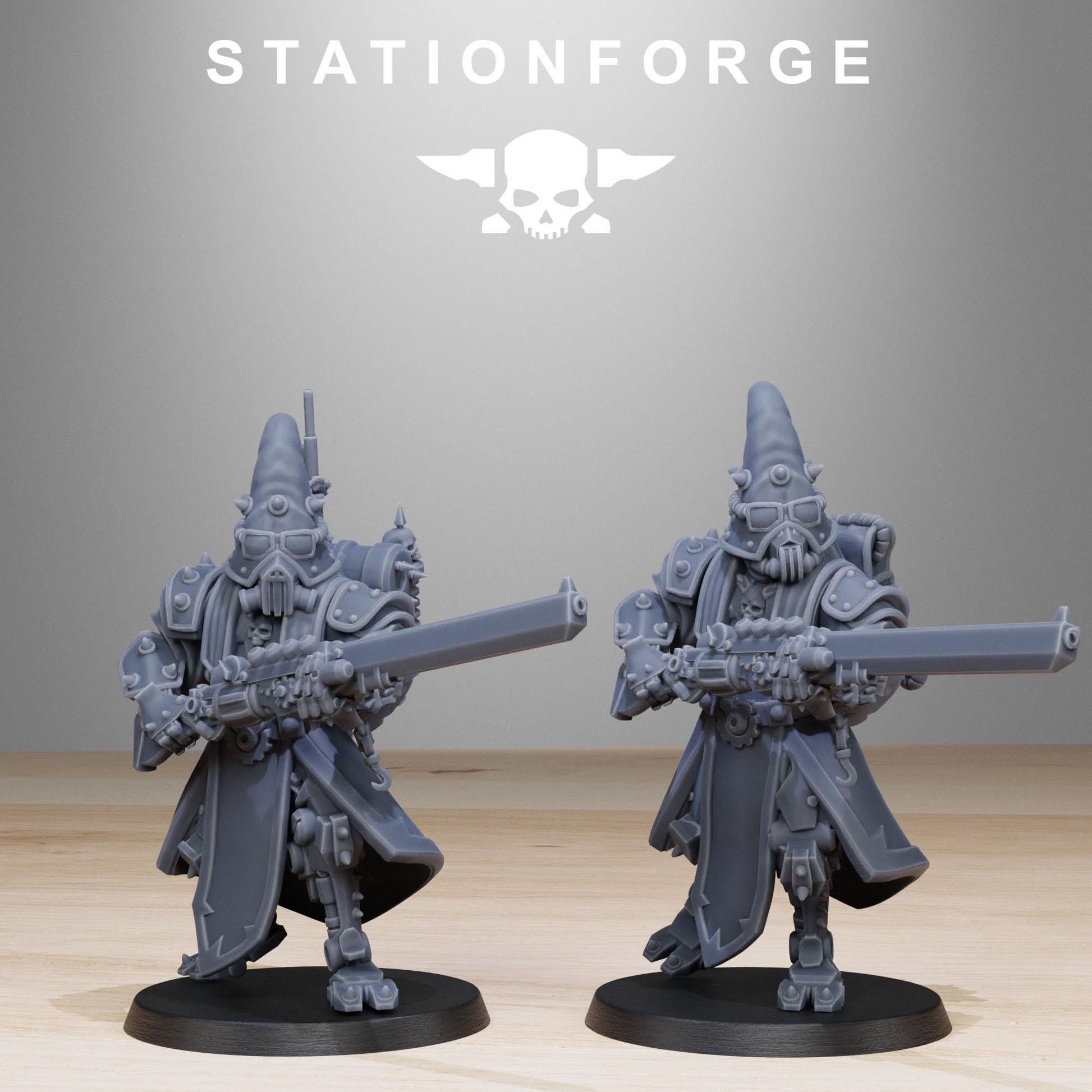 Scavenger Hooded Cultists | Station Forge | Wargaming | Tabletop miniatures | Grim dark future wargames