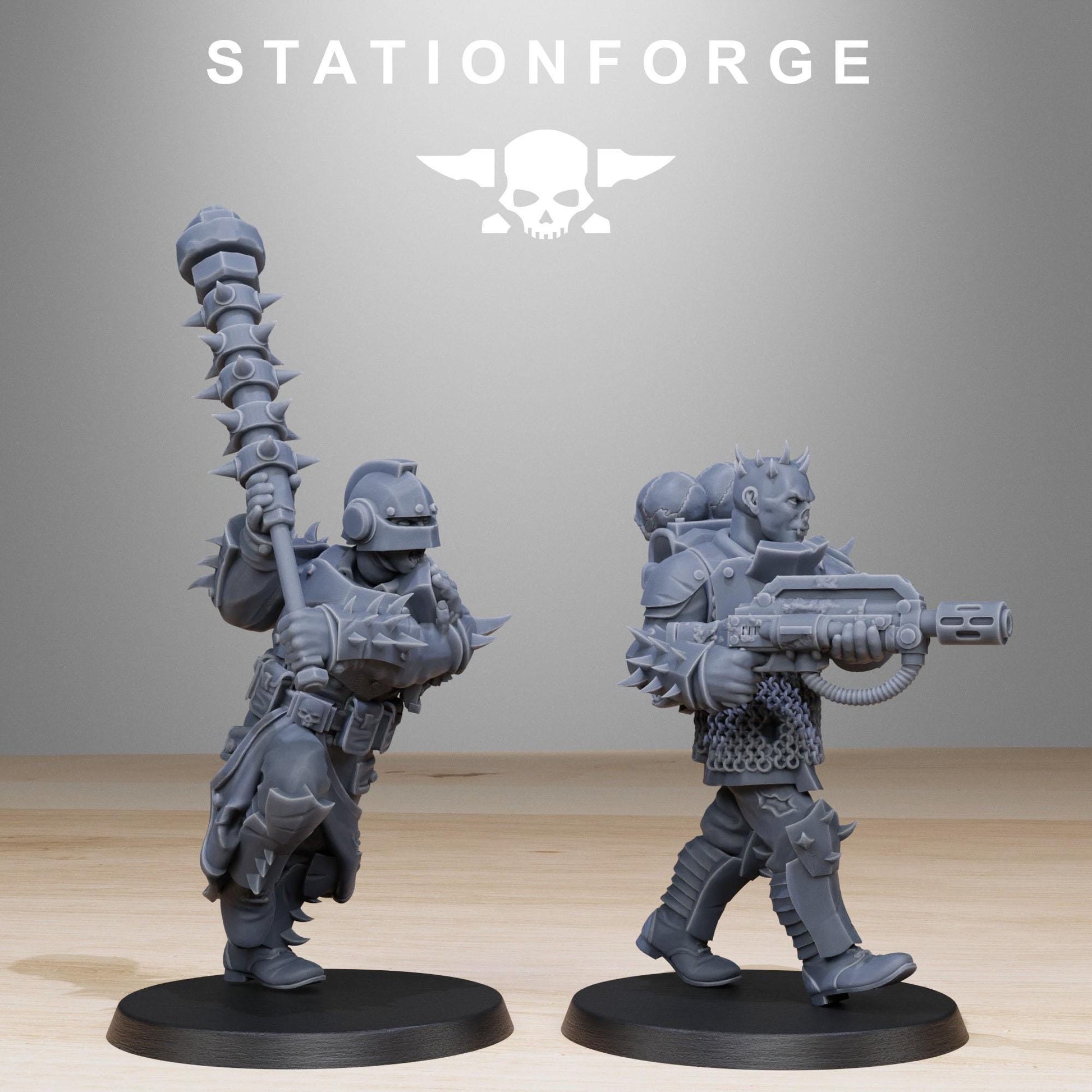 Corrupted Guard Infantry Builder Kit | Station Forge | Wargaming | Infantry | Soldiers