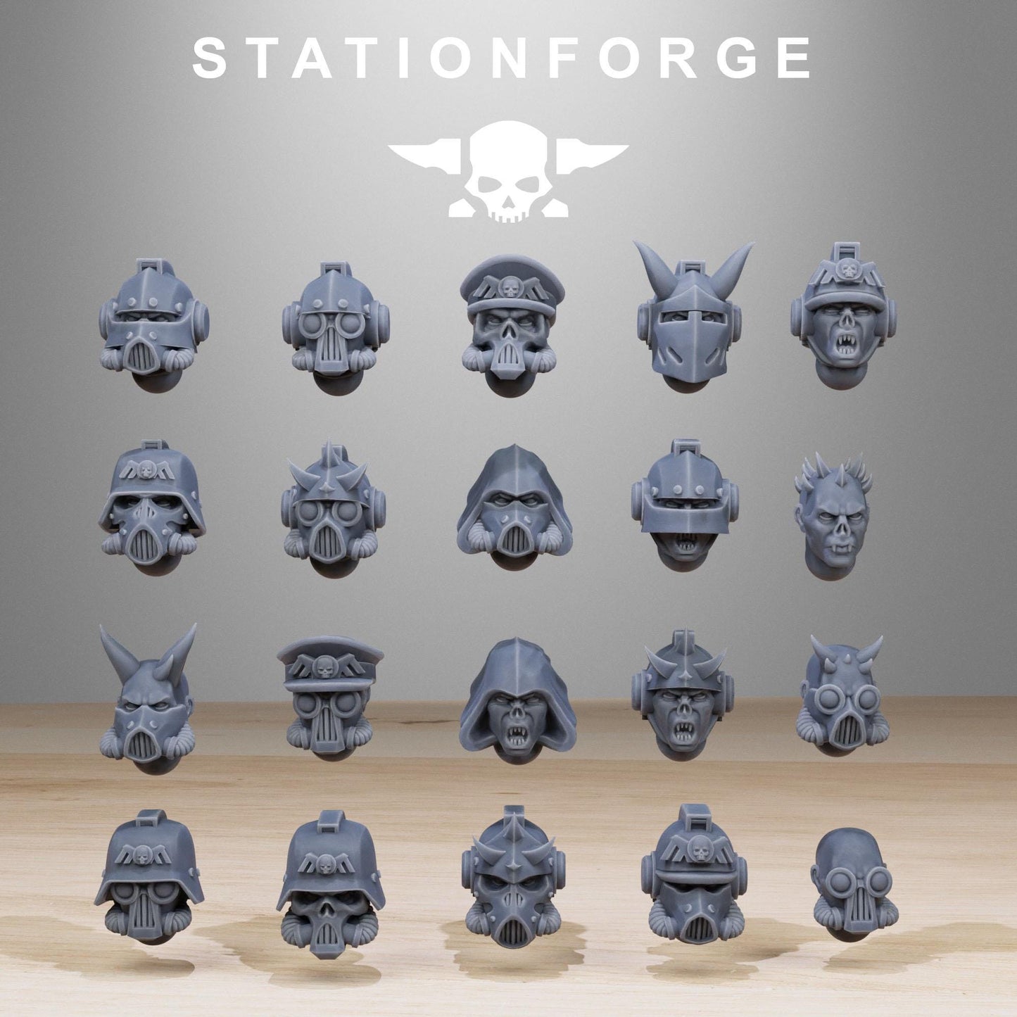 Corrupted Guard Infantry Builder Kit | Station Forge | Wargaming | Infantry | Soldiers