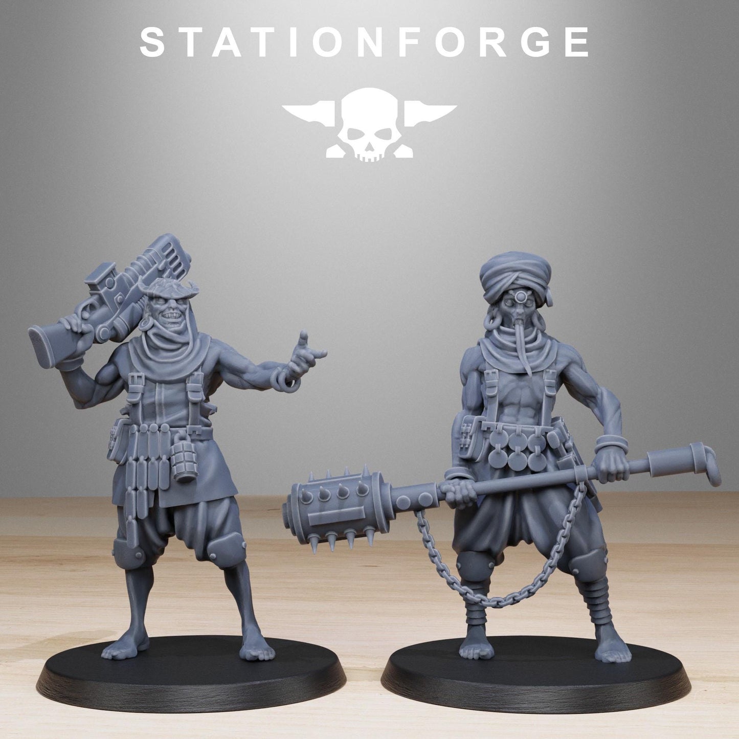 Corrupted Guard Lechers | Station Forge | Wargaming | Infantry | Soldiers