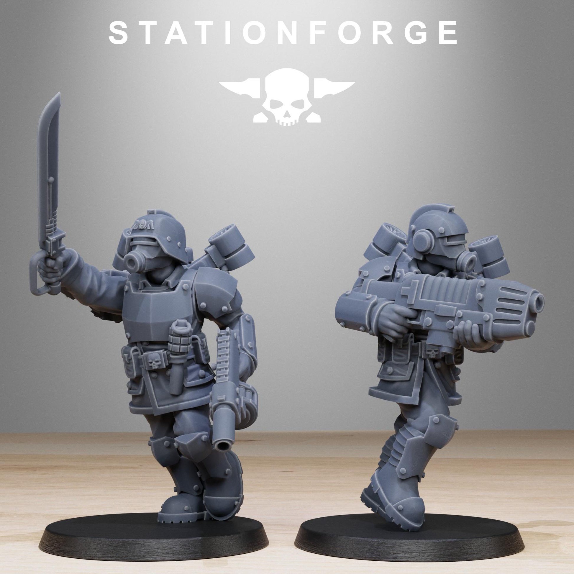GrimGuard Aero Troops | Station Forge | Wargaming