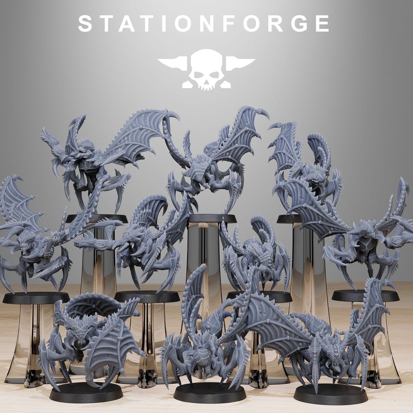 Xenarid Flying Crawlers | Station Forge | Wargaming