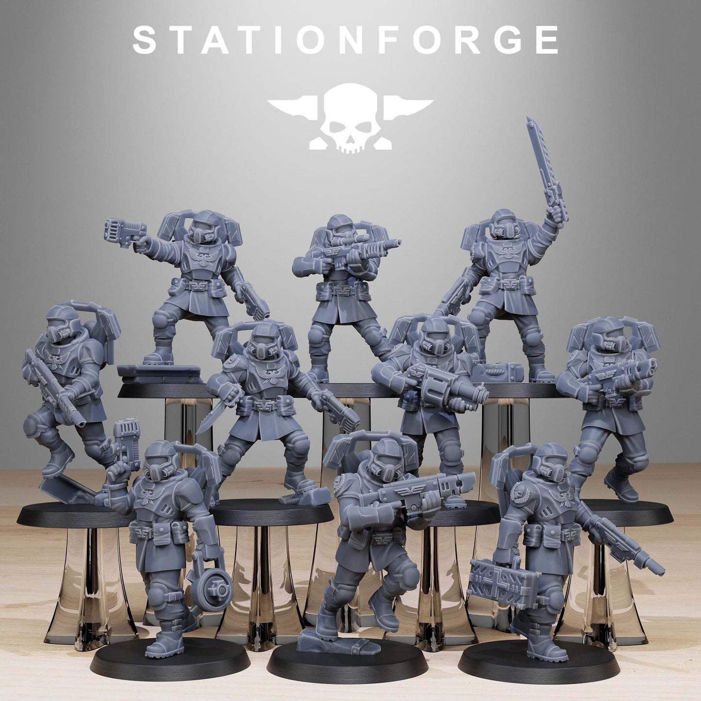 Vaskar Jump Squad | Station Forge | Wargaming | Infantry |