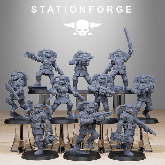 Vaskar Jump Squad | Station Forge | Wargaming | Infantry |