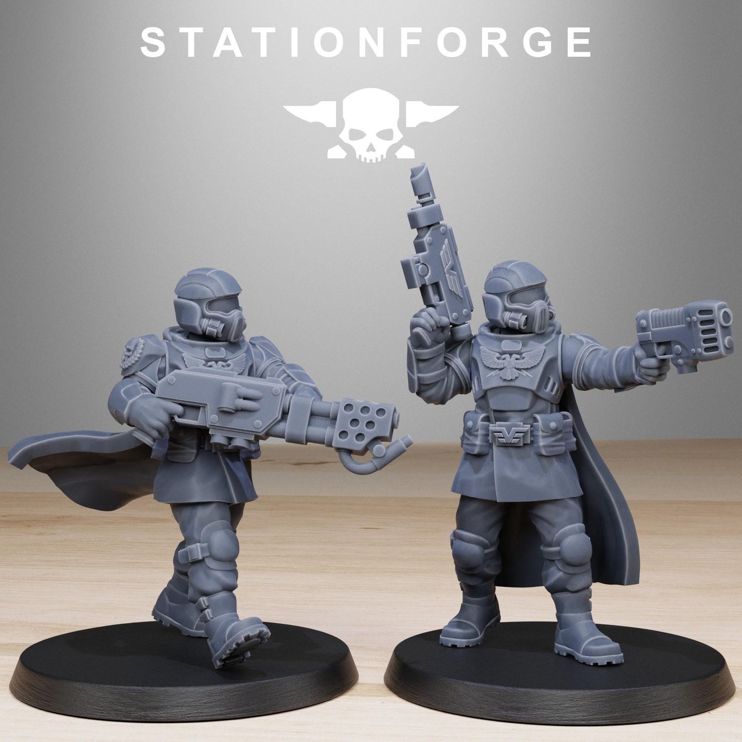 Vaskar Hunters & Xenarid Monster | Station Forge | Wargaming | Infantry |