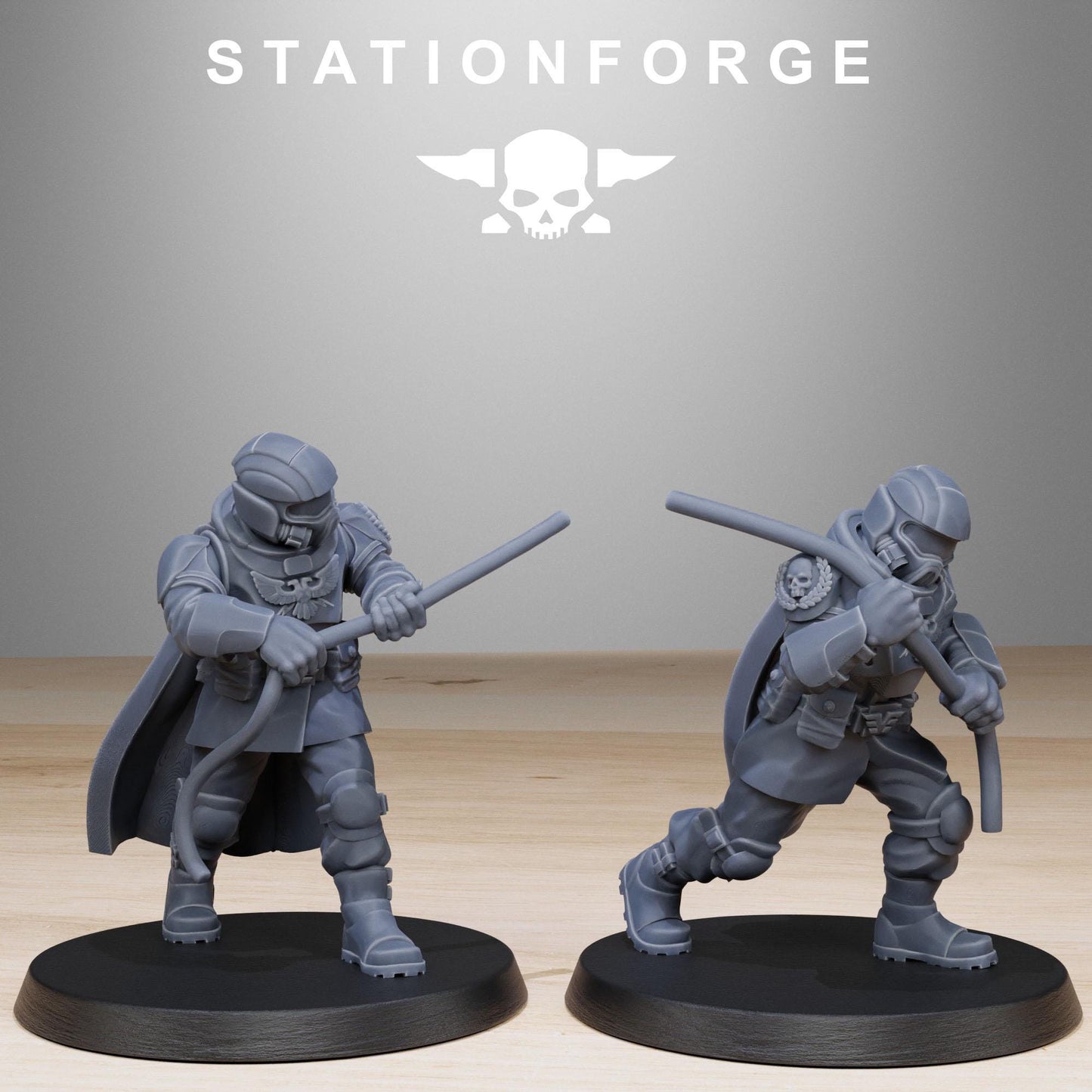 Vaskar Hunters & Xenarid Monster | Station Forge | Wargaming | Infantry |