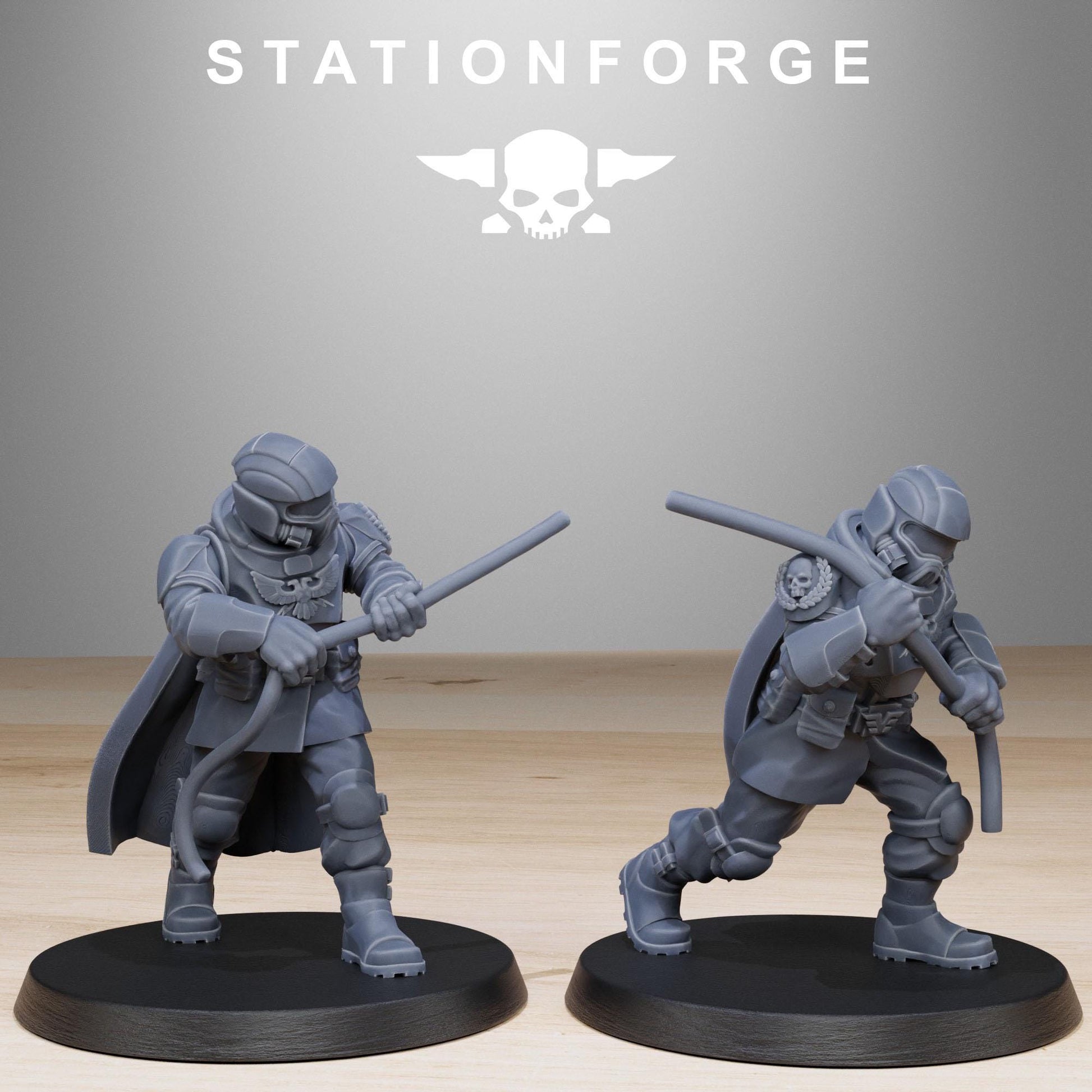 Vaskar Hunters & Xenarid Monster | Station Forge | Wargaming | Infantry |