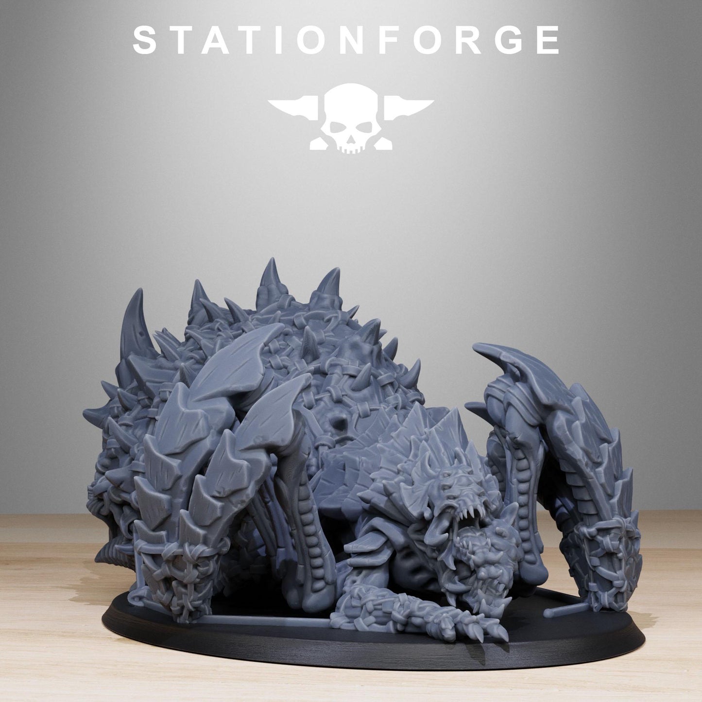 Vaskar Hunters & Xenarid Monster | Station Forge | Wargaming | Infantry |