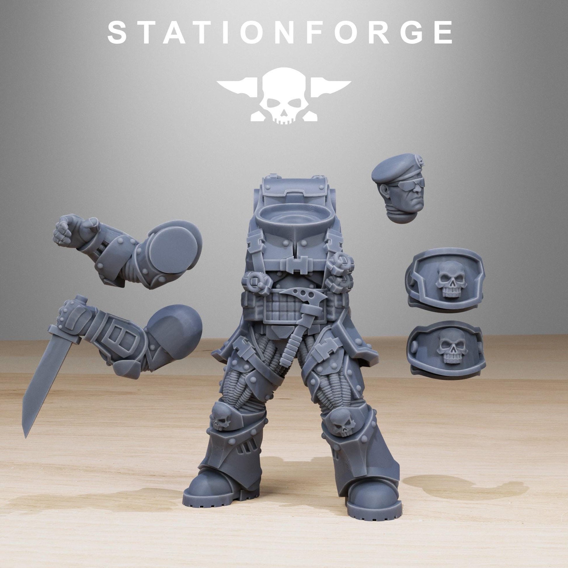 Socratis Light Reinforcement | Station Forge | Marines | Wargaming | Infantry | Soldiers