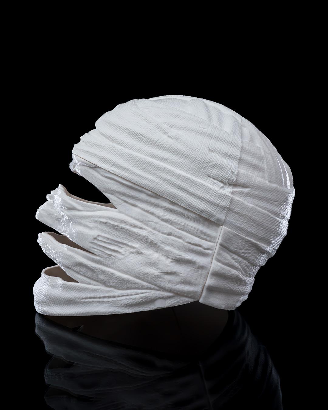 3D Printed Wrap Head Halloween Mask | Halloween Costume Accessory | Spooky Decorative Mask | 3 Sizes Available for Adults & Kids
