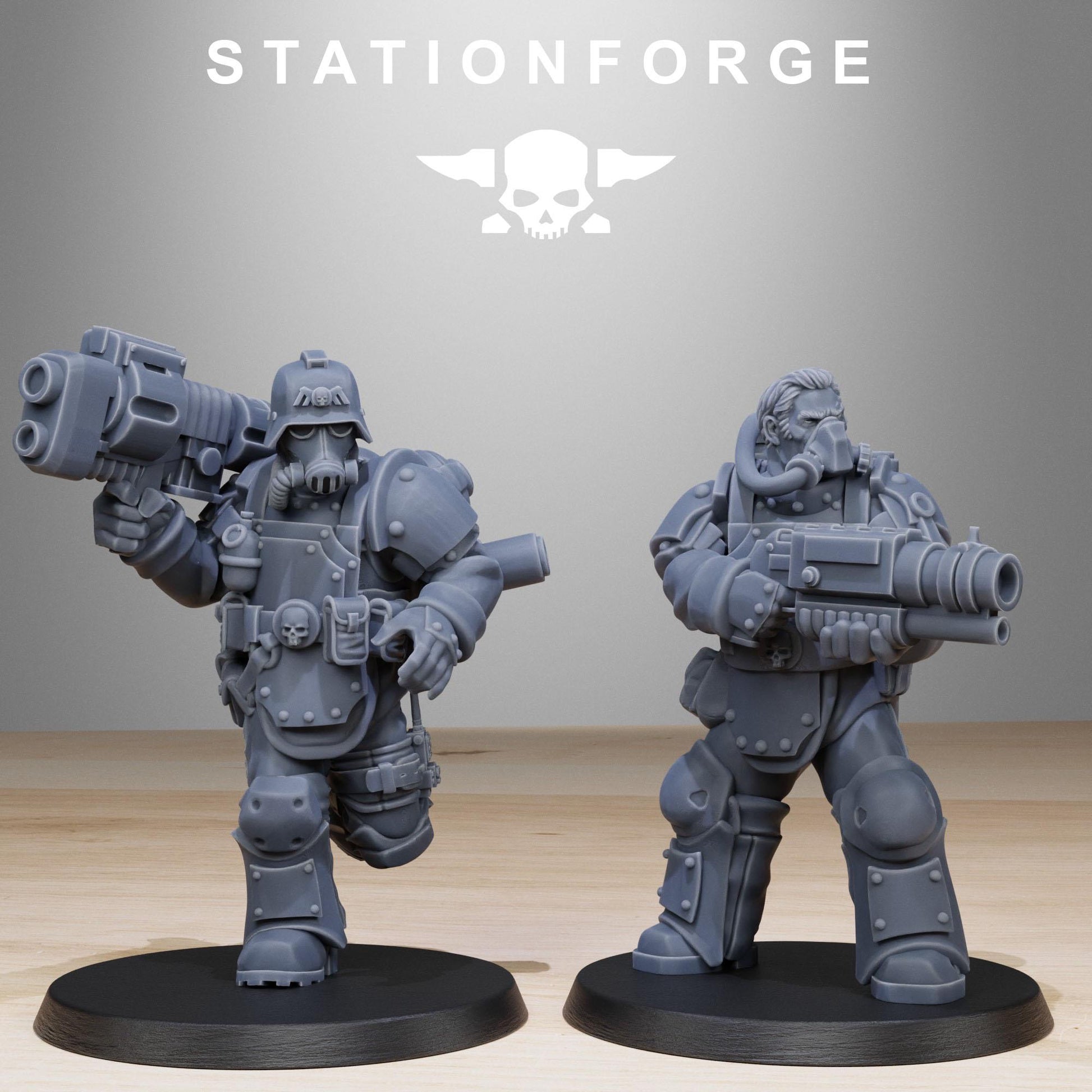 GrimGuard Armour Squad Reborn | Station Forge | Wargaming | Infantry | Soldiers