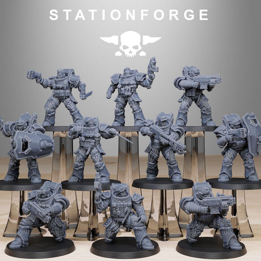 Socratis Light Reinforcement | Station Forge | Marines | Wargaming | Infantry | Soldiers