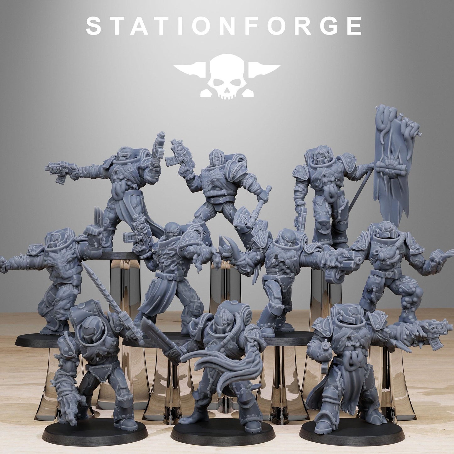 Corrupted Socratis Infantry | Station Forge | Wargaming | Infantry | Soldiers