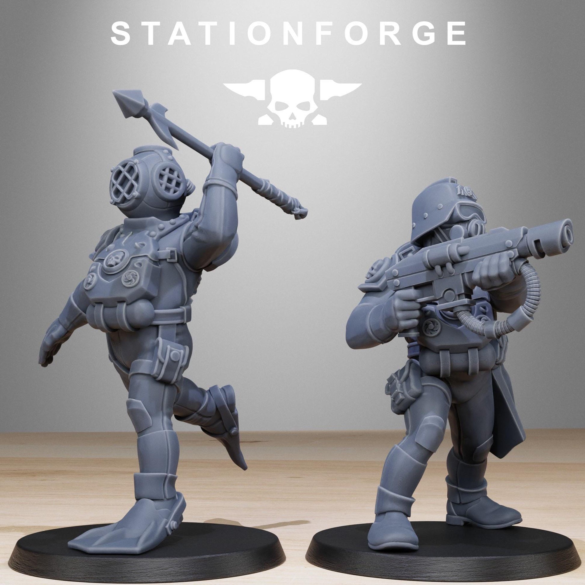 GrimGuard Divers | Station Forge | Wargaming | Infantry | Soldiers