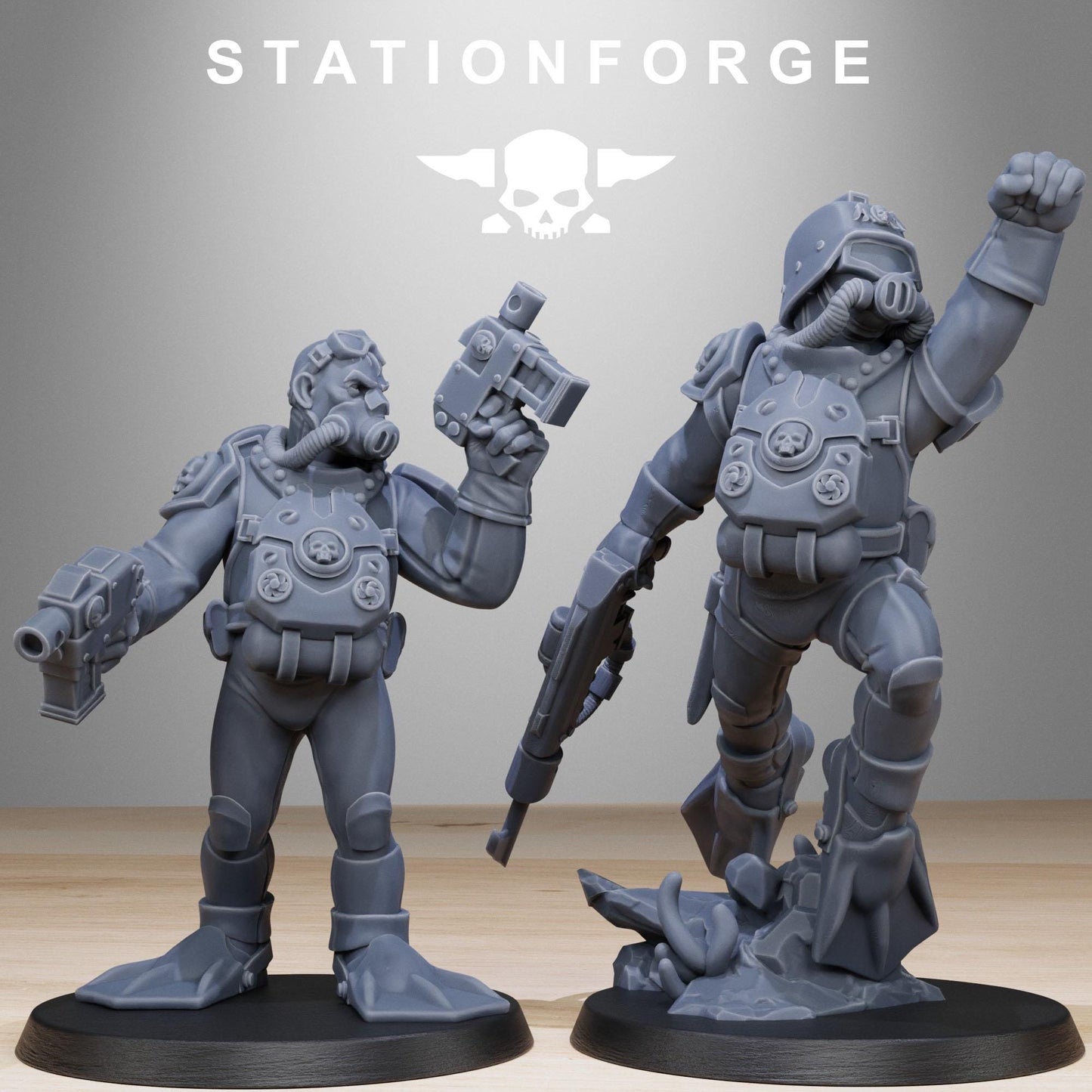 GrimGuard Divers | Station Forge | Wargaming | Infantry | Soldiers