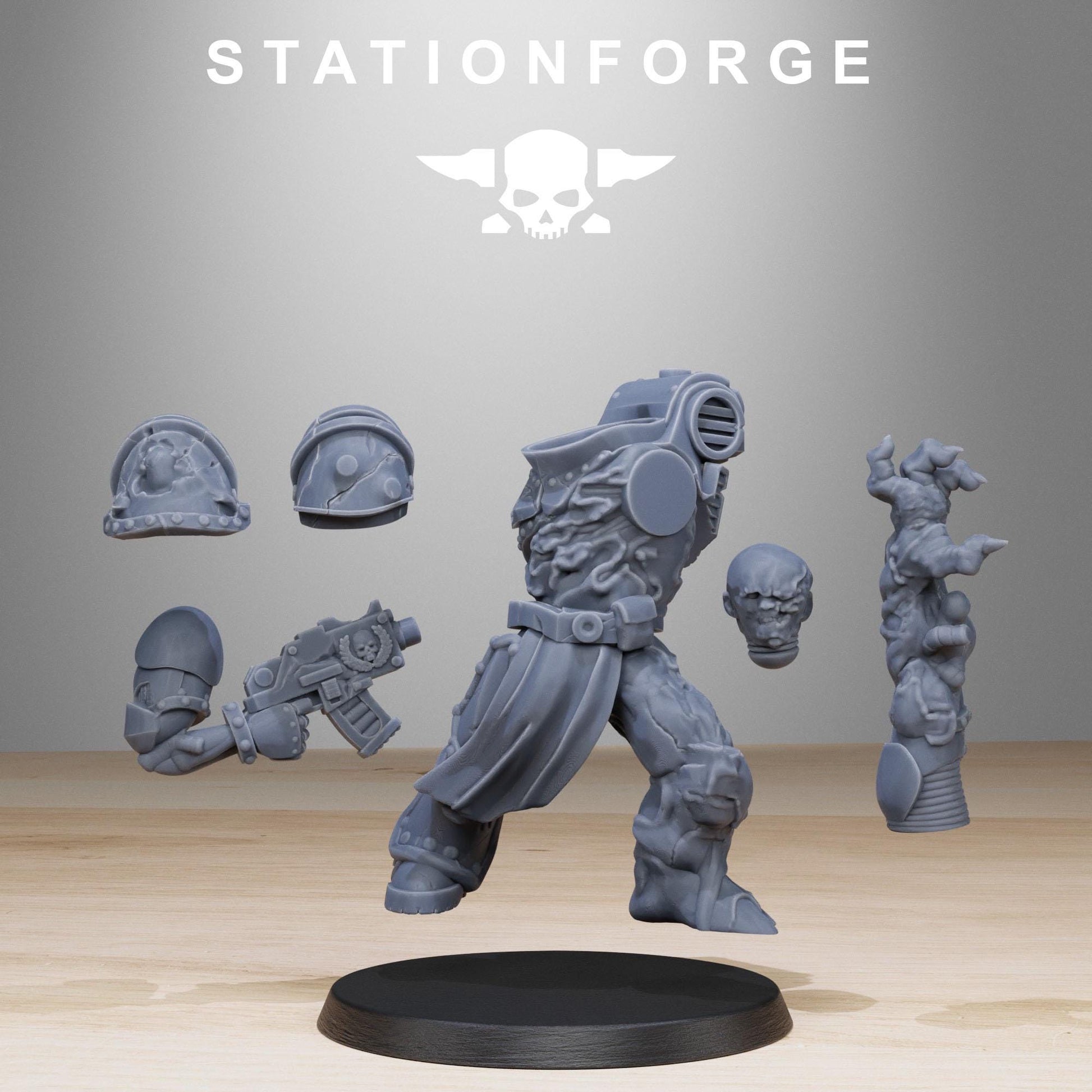 Corrupted Socratis Infantry | Station Forge | Wargaming | Infantry | Soldiers