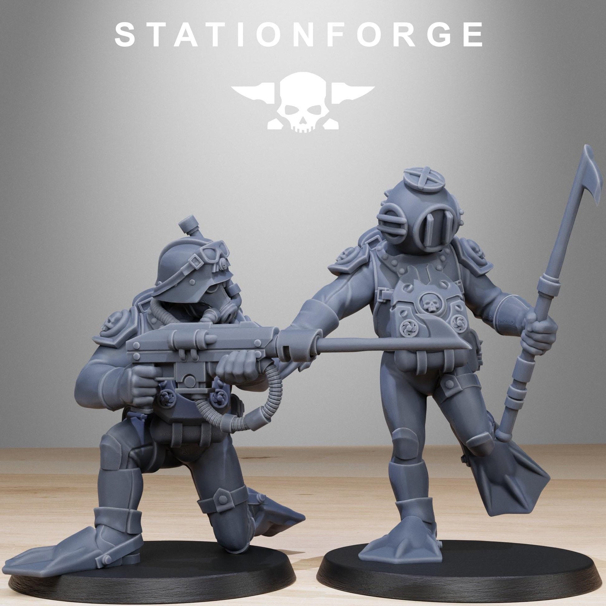 GrimGuard Divers | Station Forge | Wargaming | Infantry | Soldiers