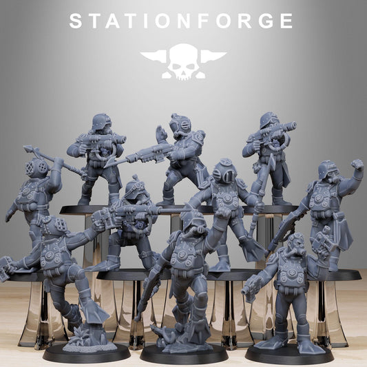 GrimGuard Divers | Station Forge | Wargaming | Infantry | Soldiers