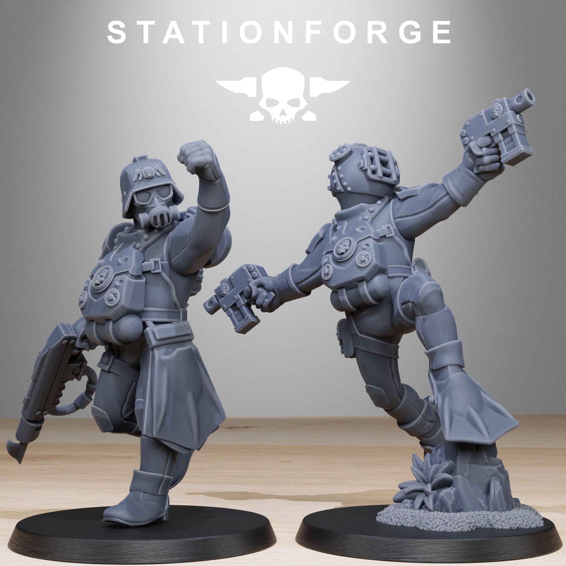 GrimGuard Divers | Station Forge | Wargaming | Infantry | Soldiers