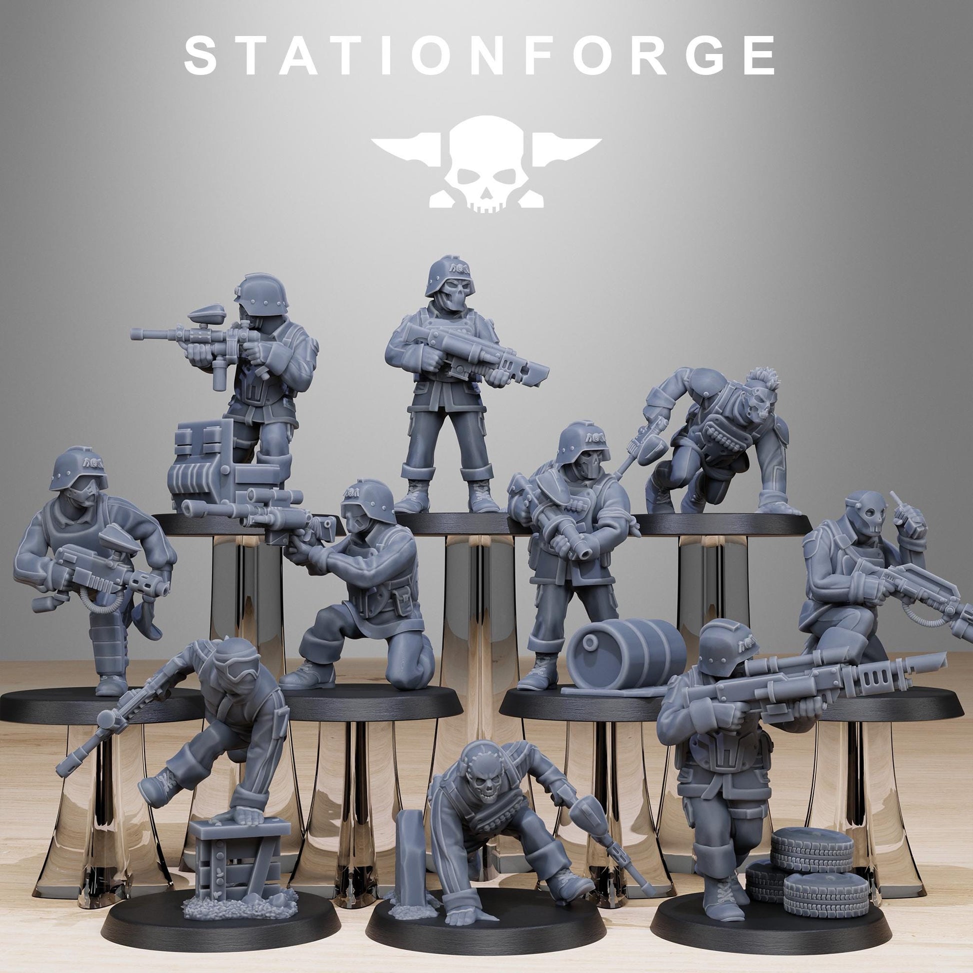 GrimGuard Paintball Squad | Station Forge | Wargaming | Infantry | Soldiers