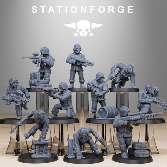 GrimGuard Paintball Squad | Station Forge | Wargaming | Infantry | Soldiers