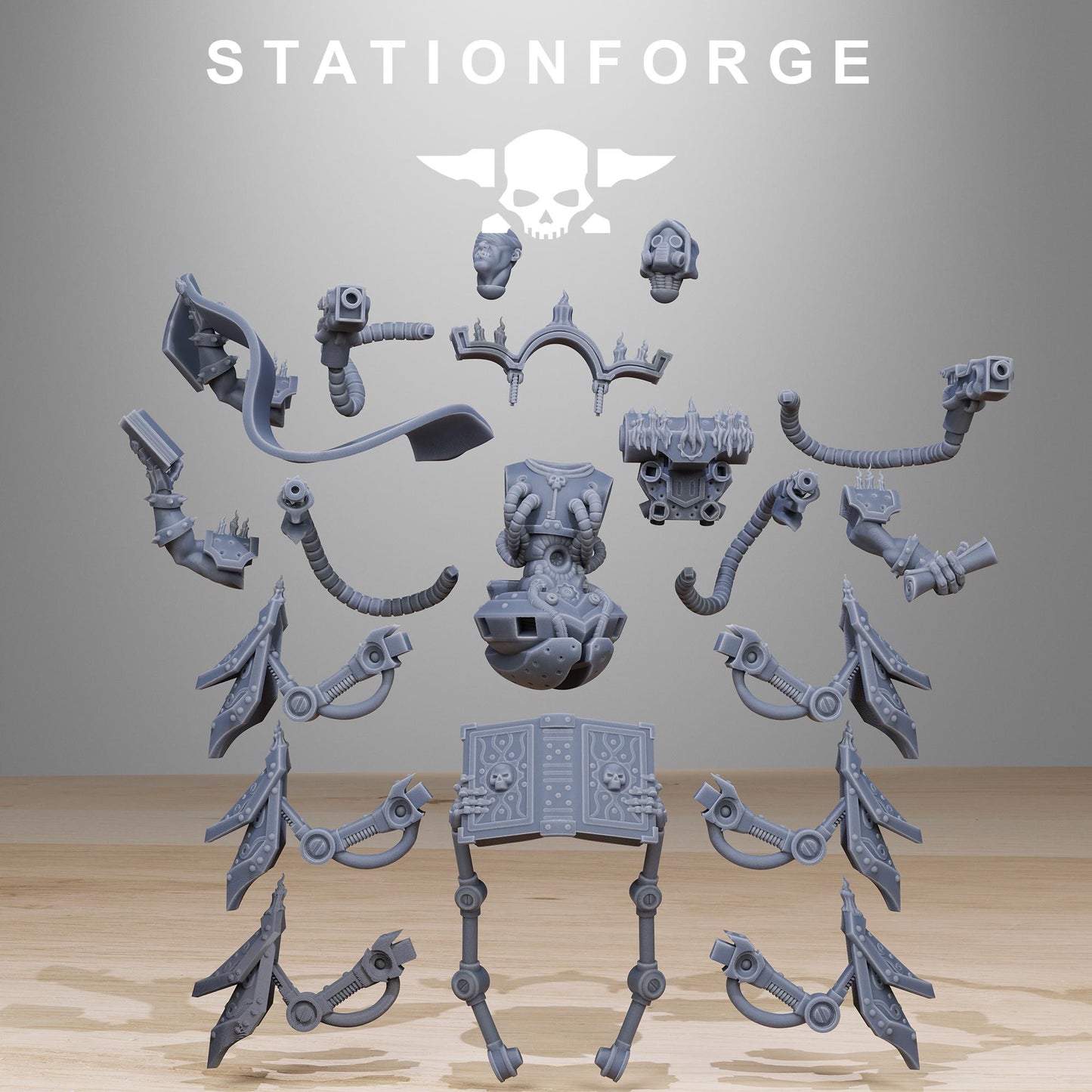 Scavenger Librarian | Station Forge | Wargaming | Infantry | Soldiers