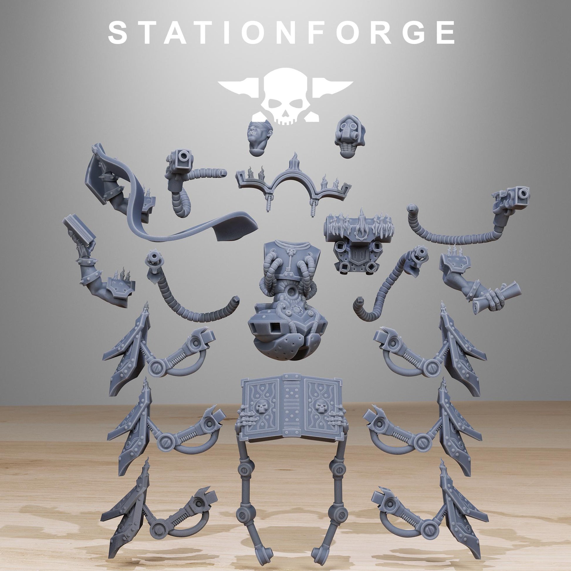Scavenger Librarian | Station Forge | Wargaming | Infantry | Soldiers