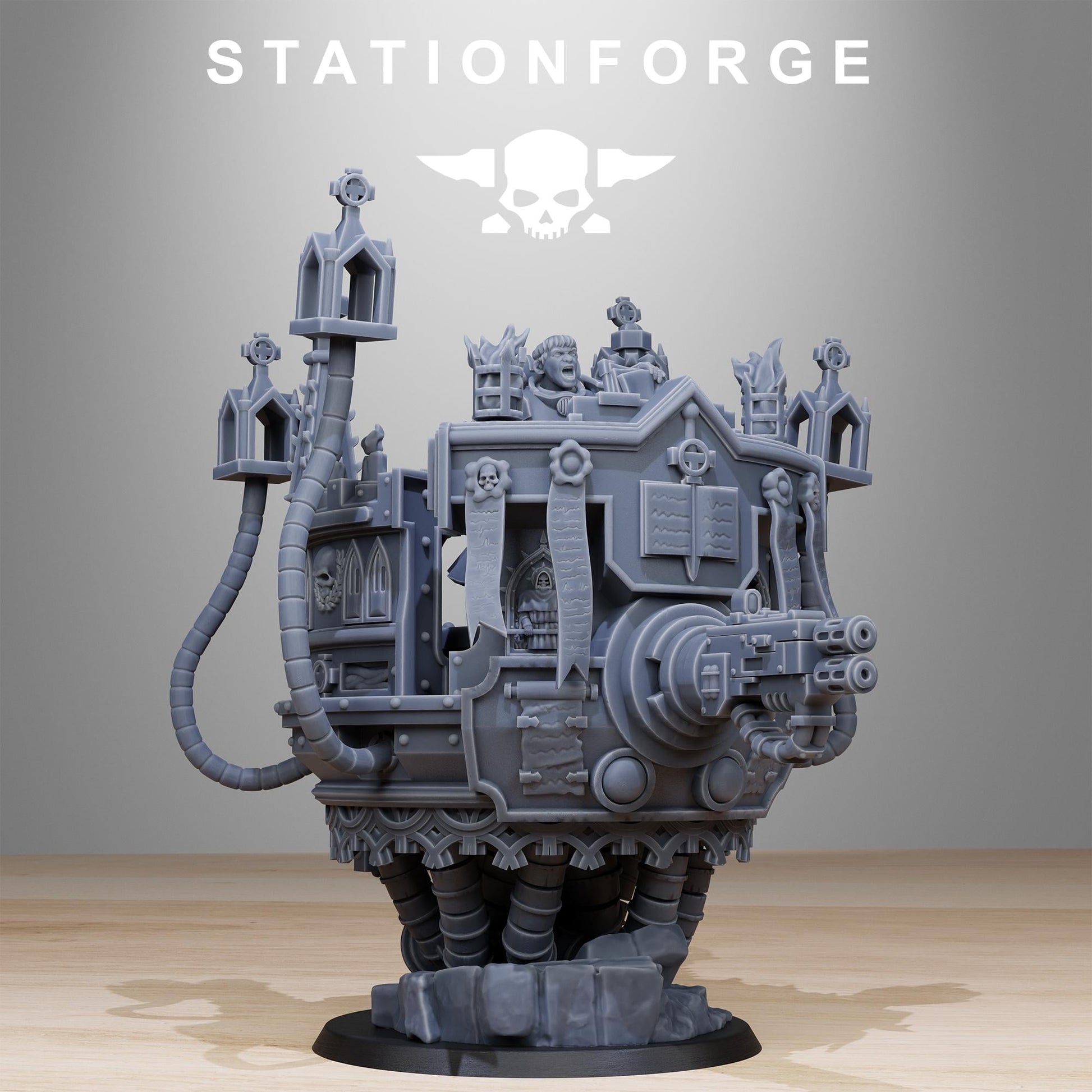 Vodalites Pulpit | Station Forge | Wargaming | Tabletop miniatures | Grim dark future wargames