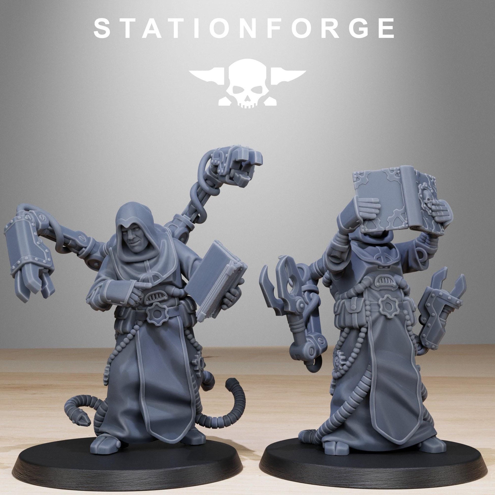 Scavenger Monks | Station Forge | Wargaming | Tabletop miniatures | Grim dark future wargames