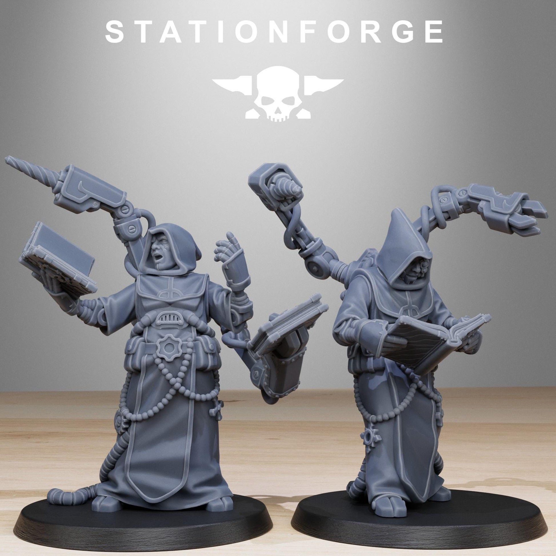Scavenger Monks | Station Forge | Wargaming | Tabletop miniatures | Grim dark future wargames