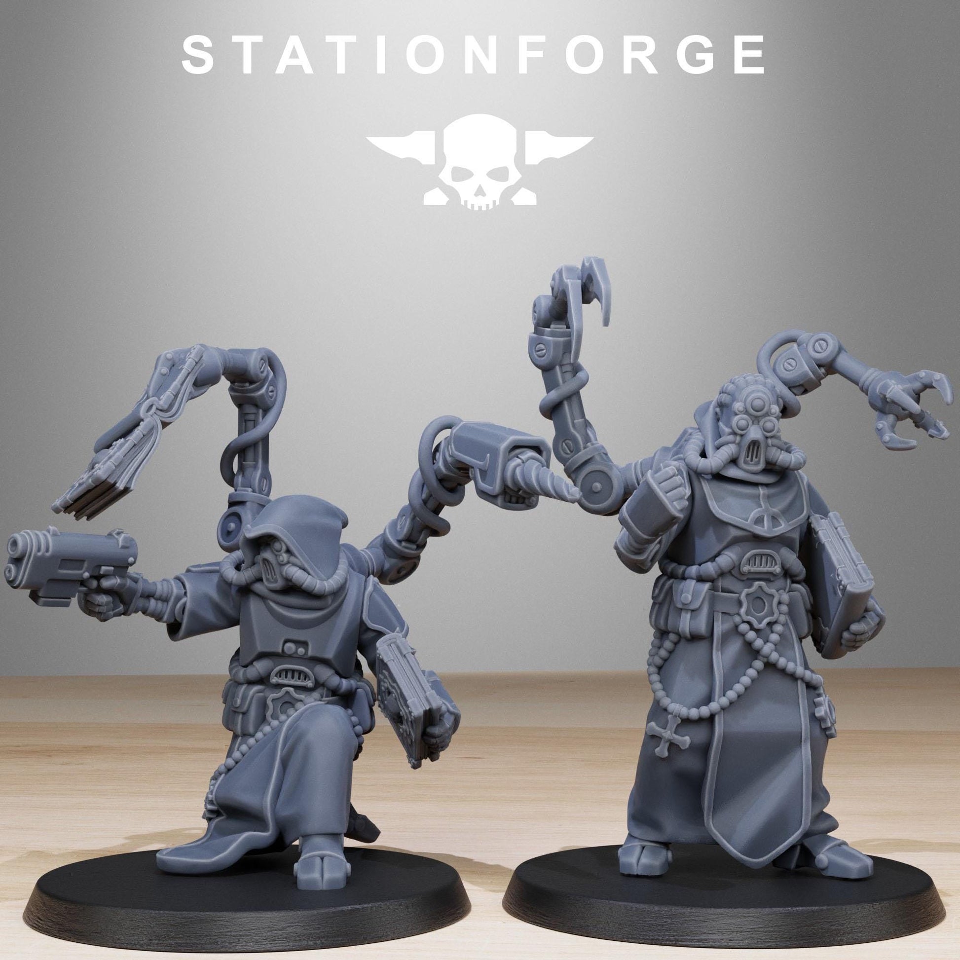 Scavenger Monks | Station Forge | Wargaming | Tabletop miniatures | Grim dark future wargames