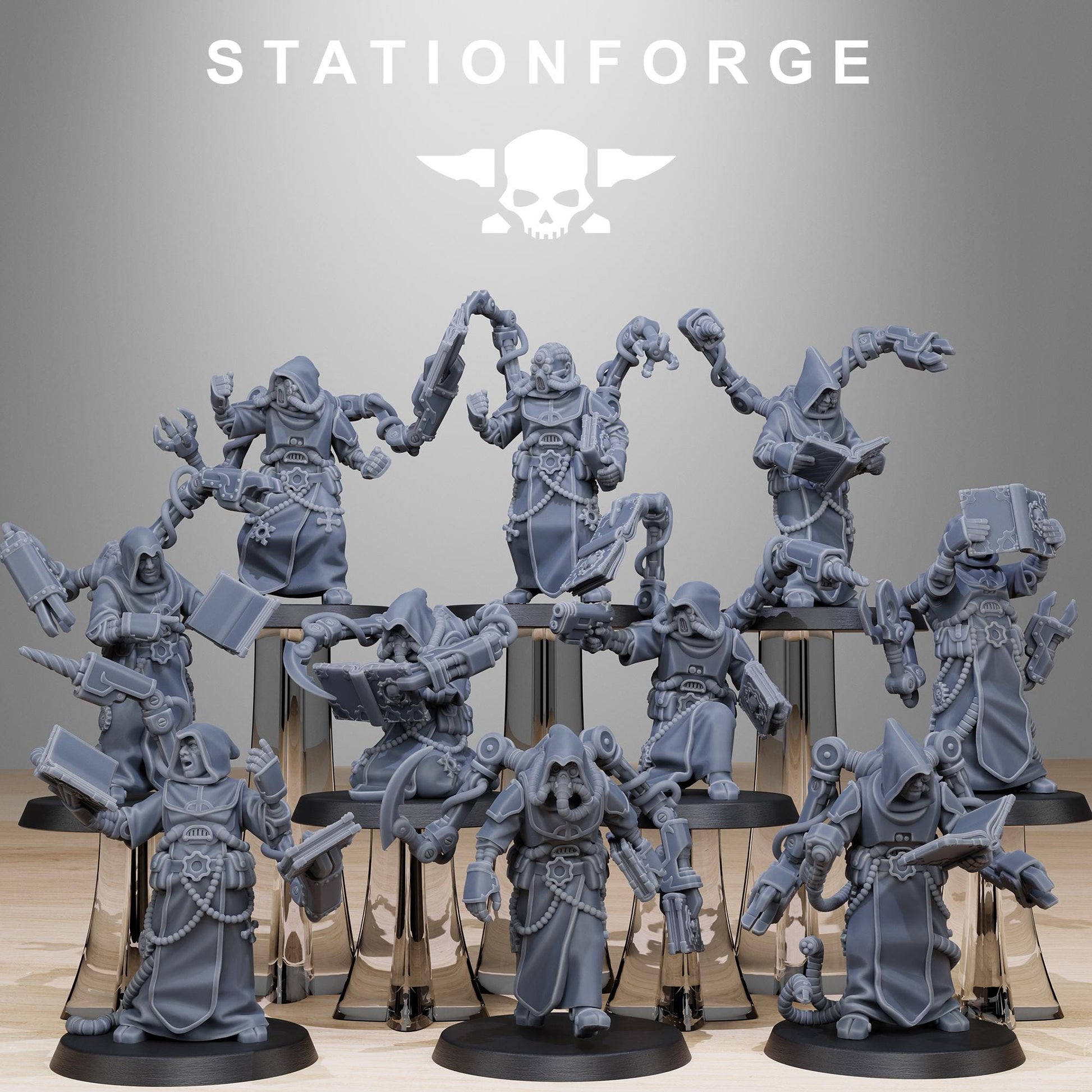 Scavenger Monks | Station Forge | Wargaming | Tabletop miniatures | Grim dark future wargames