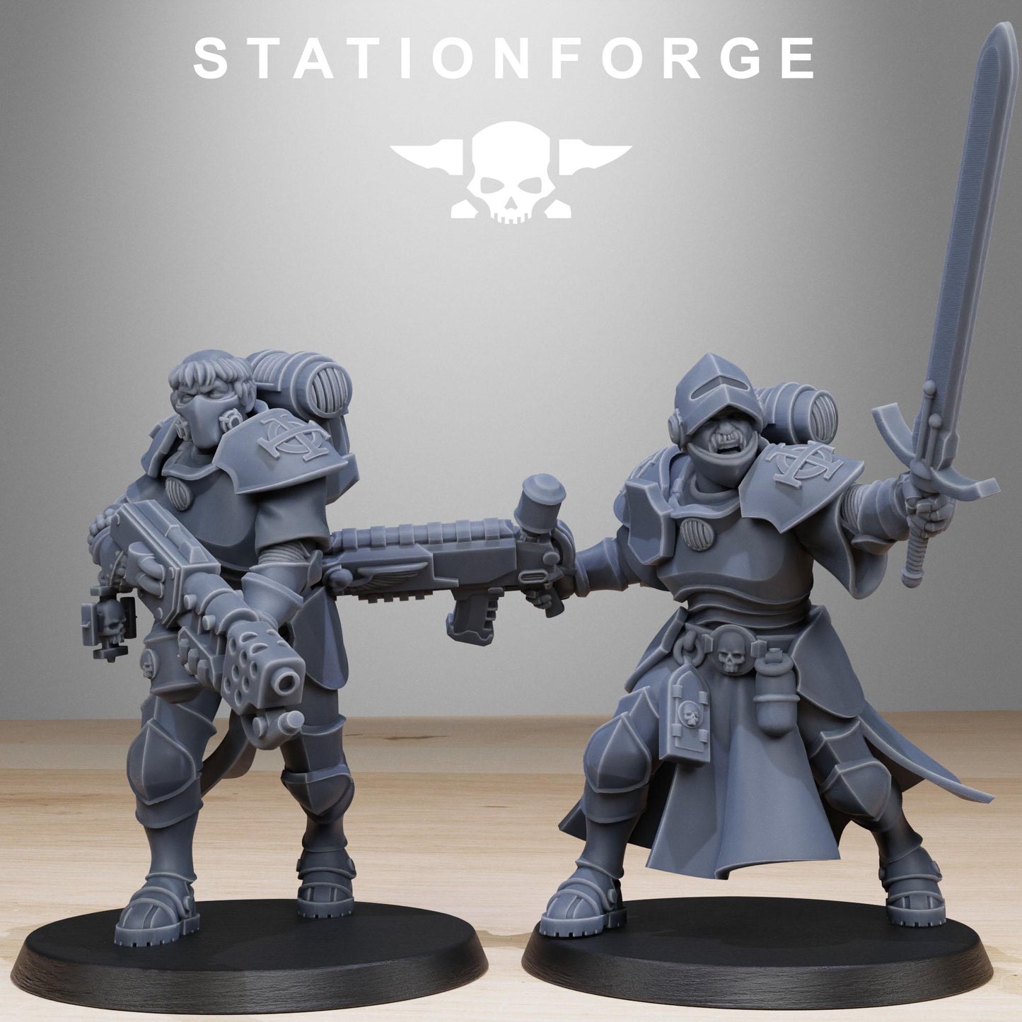 Vodalites Brotherhood | Station Forge | Wargaming | Tabletop miniatures | Grim dark future wargames