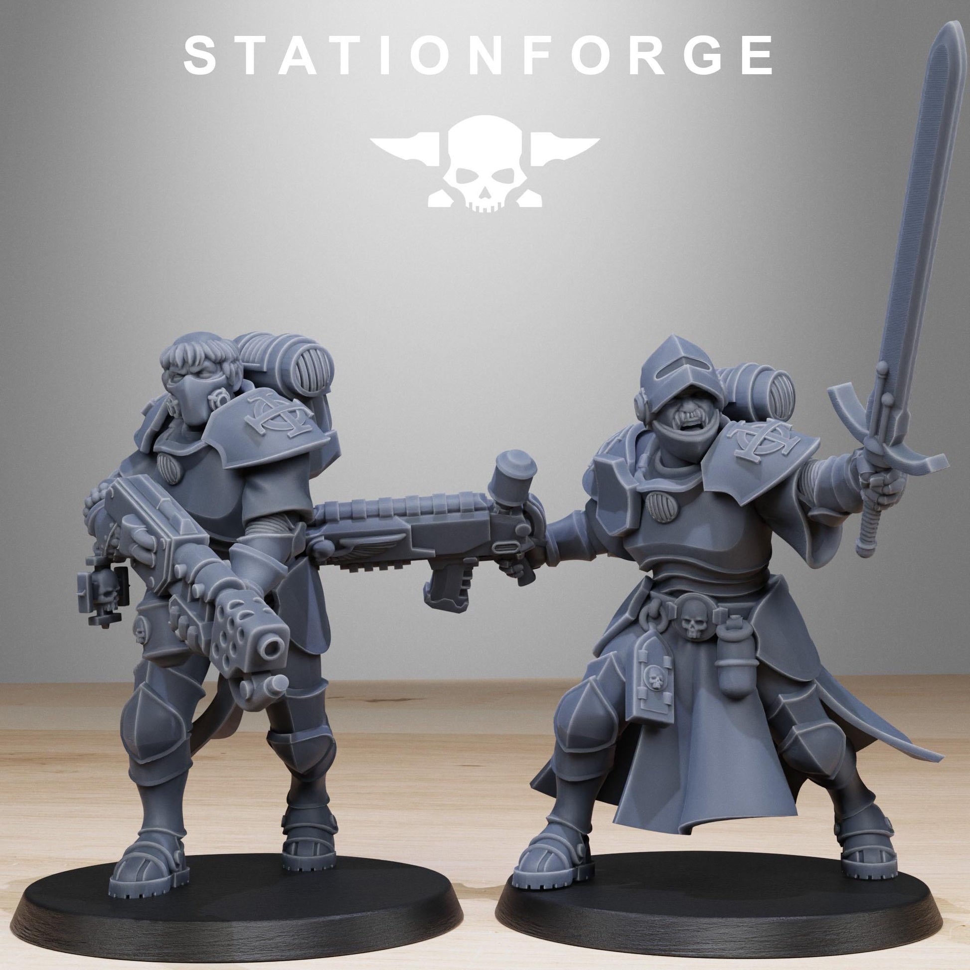 Vodalites Brotherhood | Station Forge | Wargaming | Tabletop miniatures | Grim dark future wargames