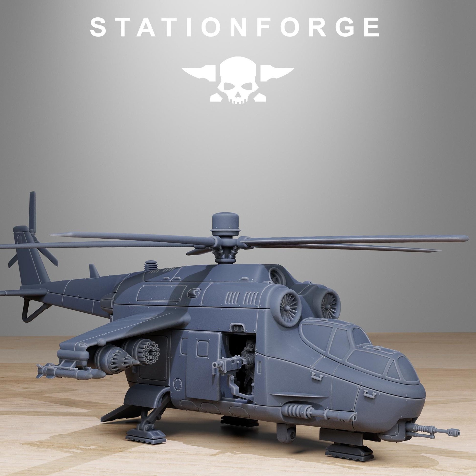 GrimGuard Helicopter | Station Forge | Wargaming