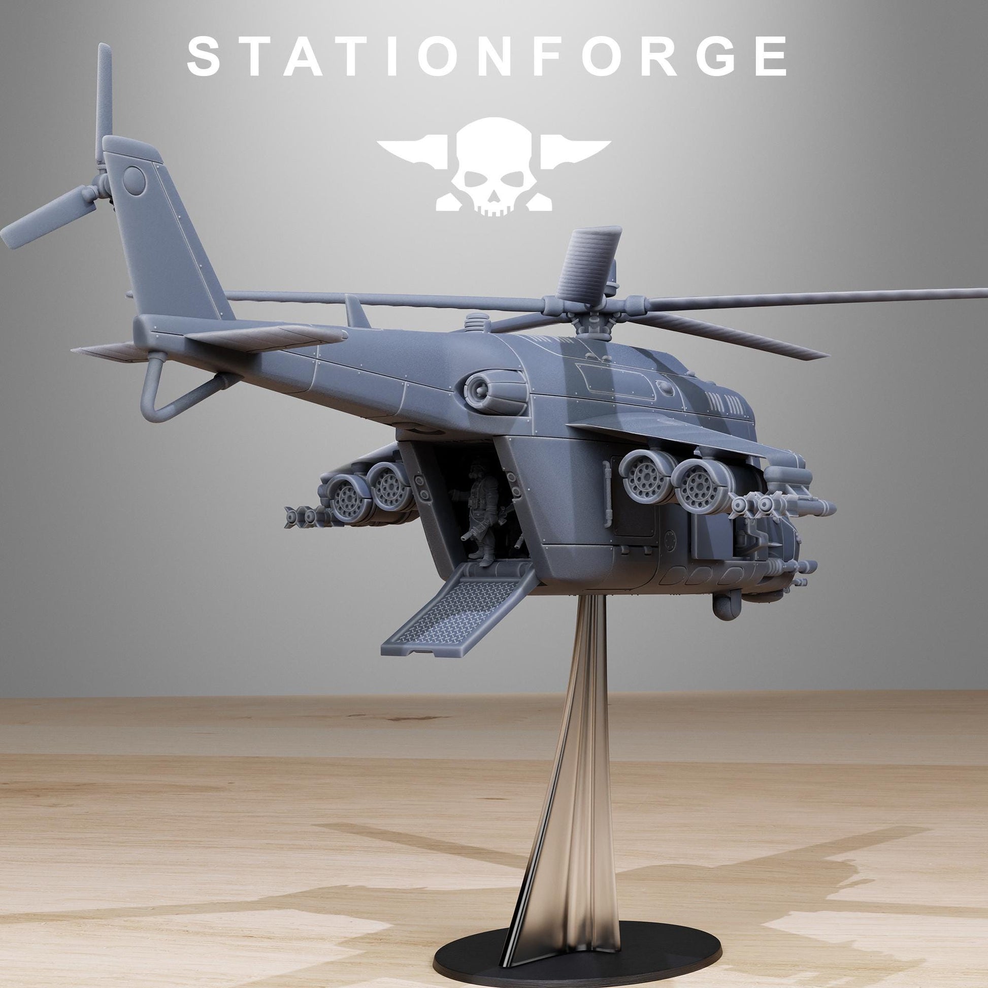 GrimGuard Helicopter | Station Forge | Wargaming