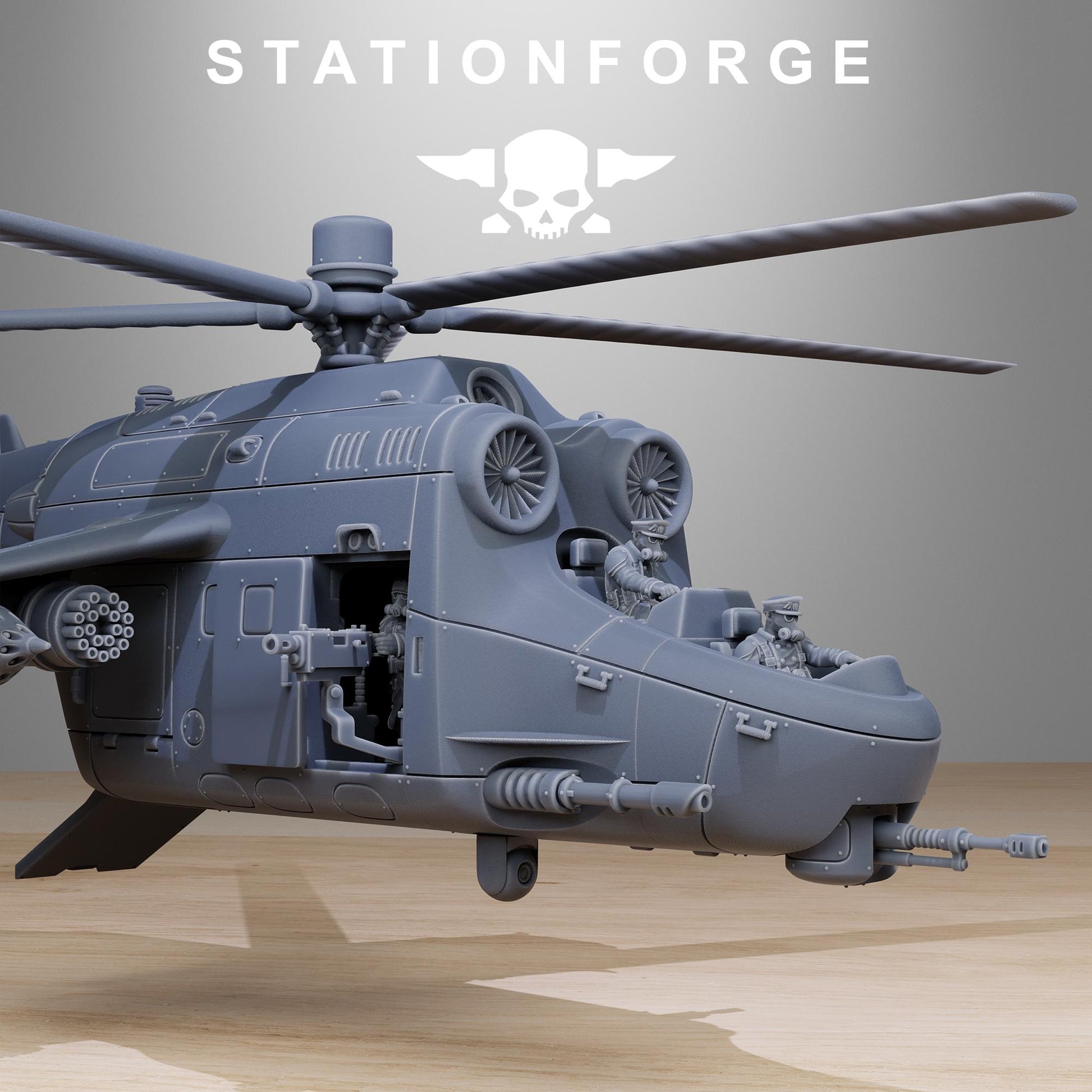 GrimGuard Helicopter | Station Forge | Wargaming