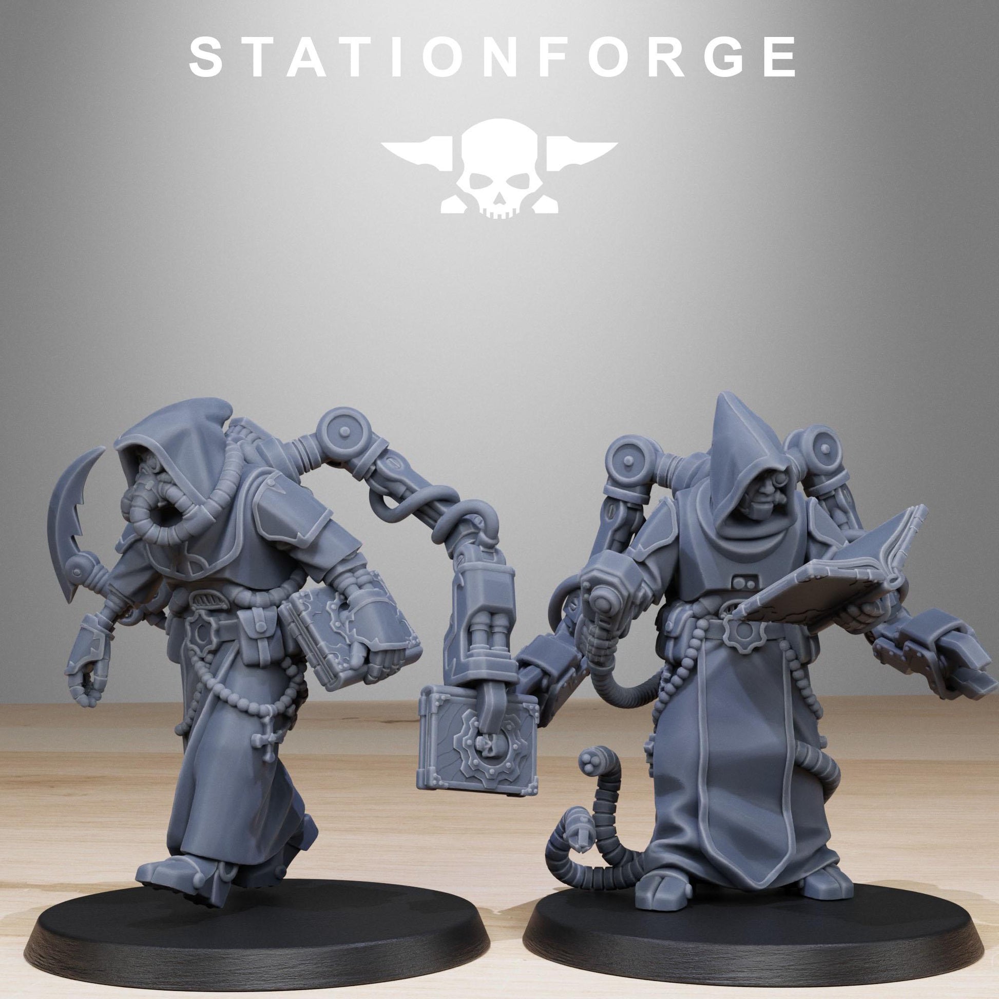Scavenger Monks | Station Forge | Wargaming | Tabletop miniatures | Grim dark future wargames
