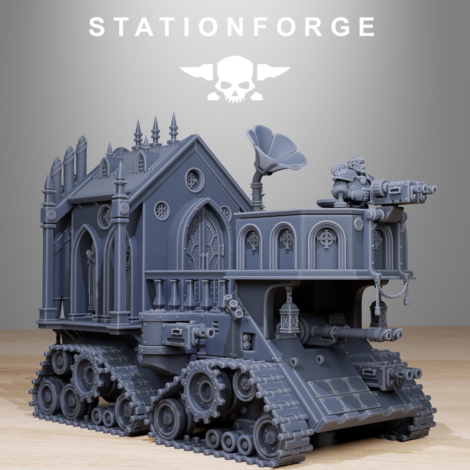 Vodalites Tank | Station Forge | Wargaming | Tabletop miniatures | Grim dark future wargames
