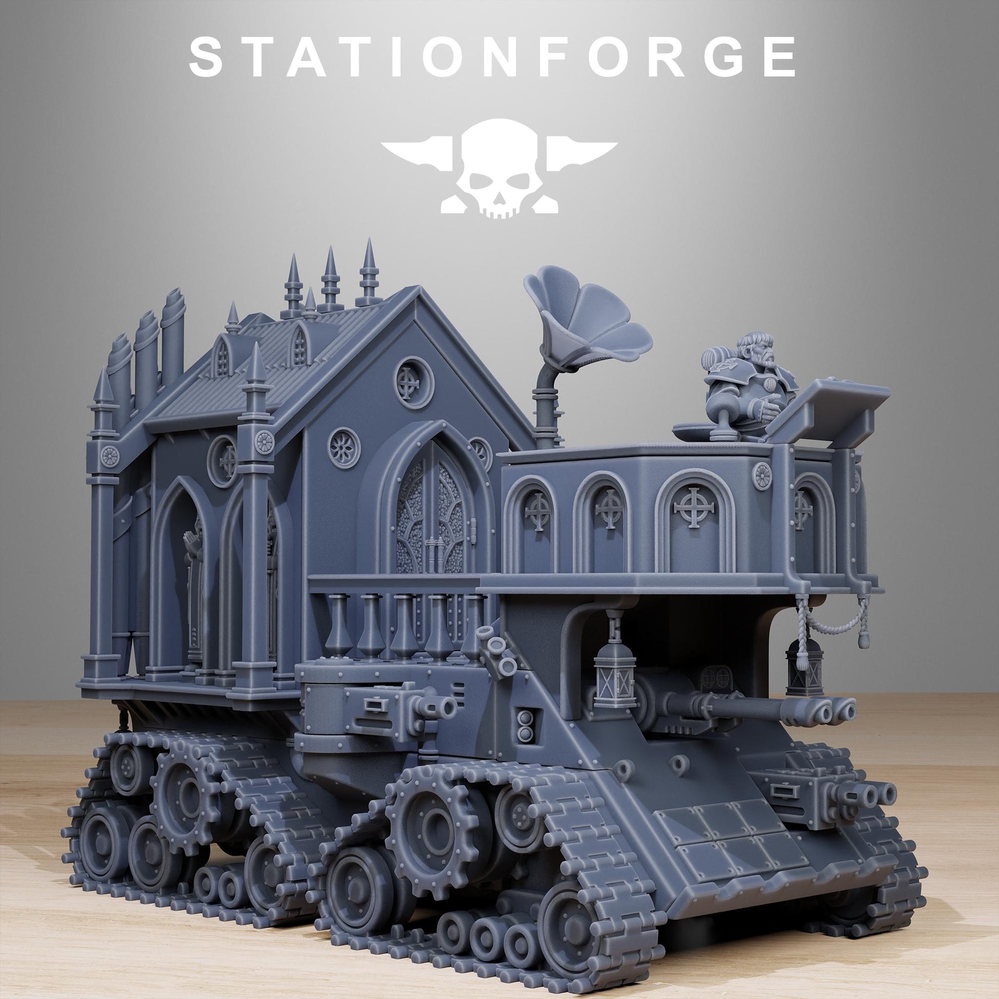 Vodalites Tank | Station Forge | Wargaming | Tabletop miniatures | Grim dark future wargames